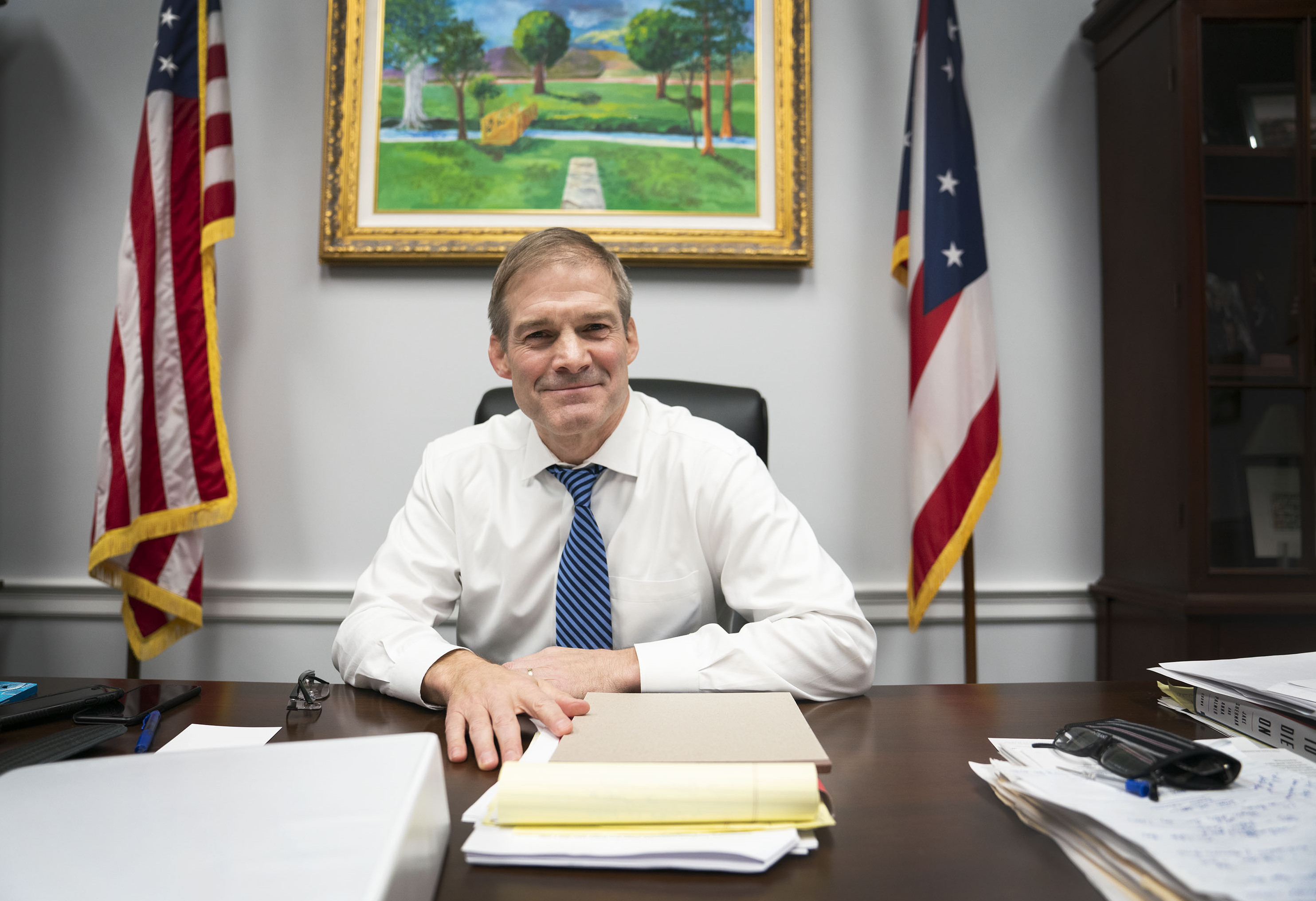 Rep. Jim Jordan, R-Ohio, has joined the House Intelligence Committee to bolster the Republican defense of President Trump in the impeachment inquiry. (NPR)