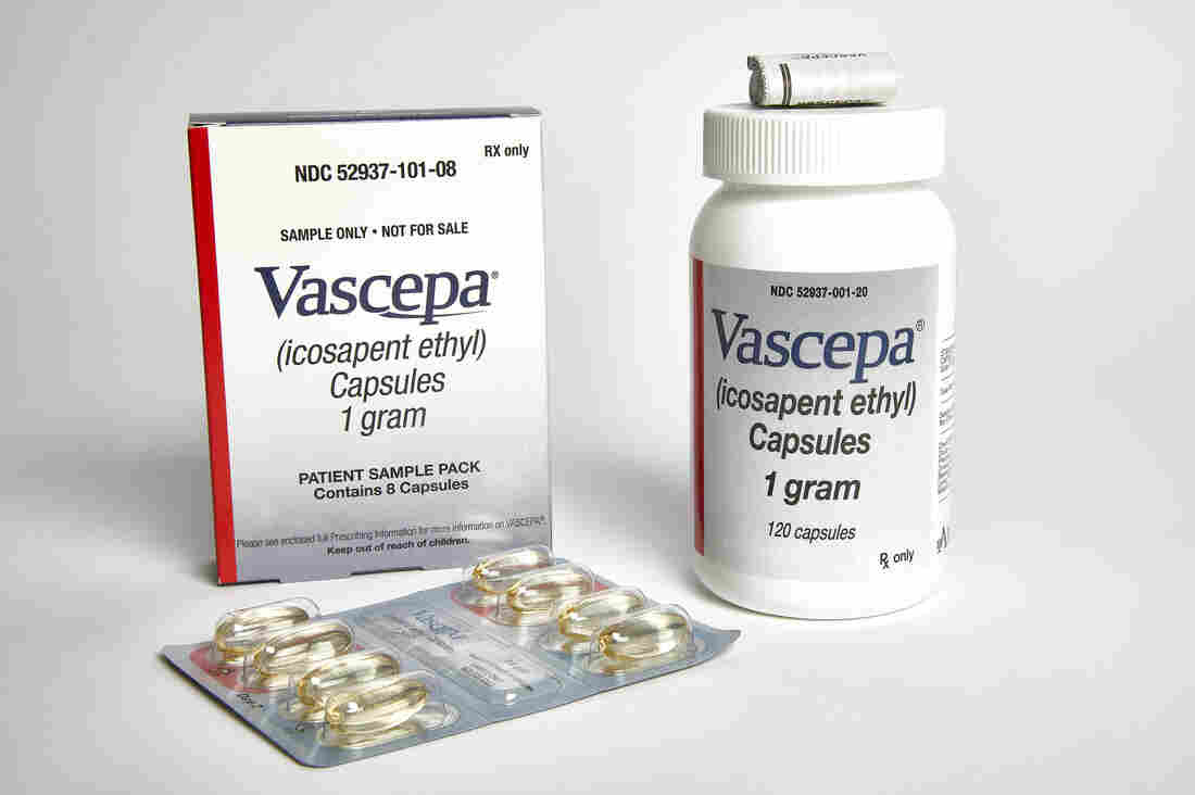 Vascepa, A Prescription Fish Oil Pill, May Help Prevent Heart Disease : Shots - Health News - NPR