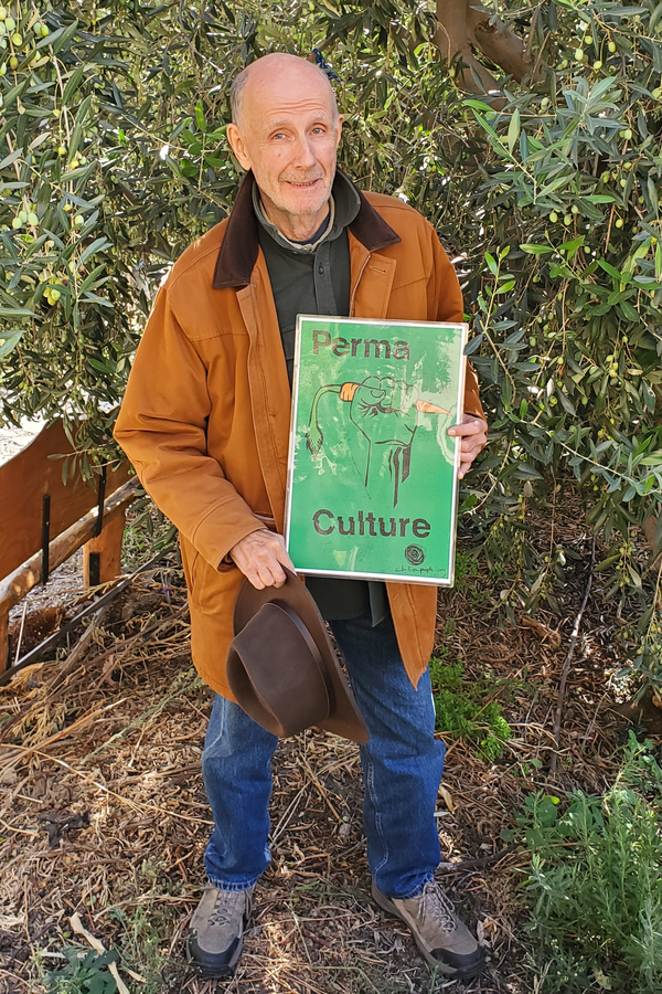 Thom Hawkins is one of the thousands of people across the globe that chooses not to fly to reduce his carbon footprint. He also tends an organic garden at a local church.