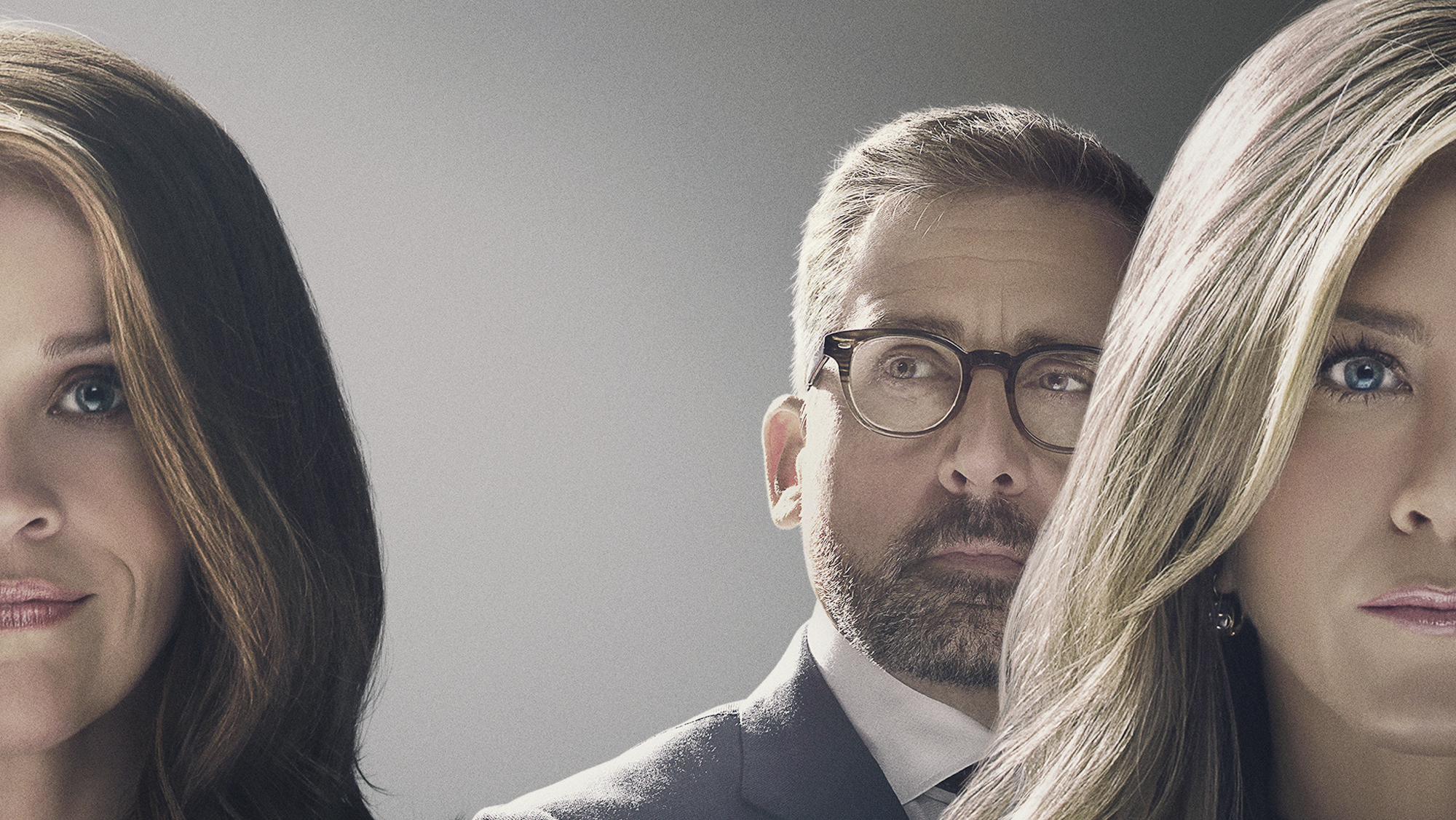 Reese Witherspoon, Jennifer Aniston, and Steve Carel in <em>The Morning Show</em>. (Courtesy of Apple TV Plus)