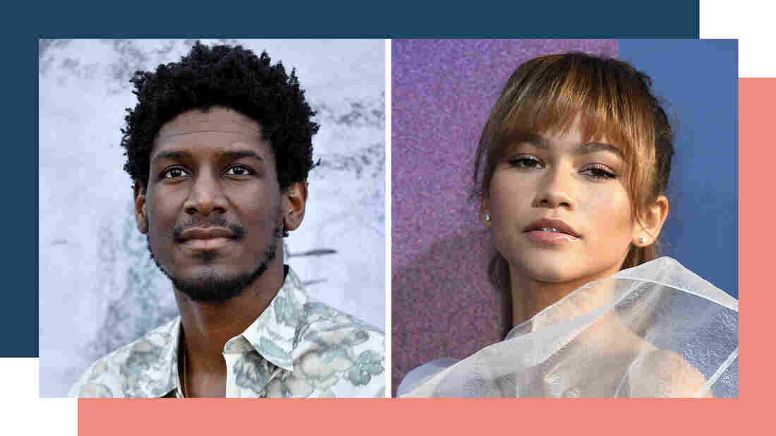 Left: Labrinth attends The Summer Party 2019 on June 25 in London, England. Right: Zendaya attends the LA Premiere Of HBO's "Euphoria" on June 4, in Los Angeles.