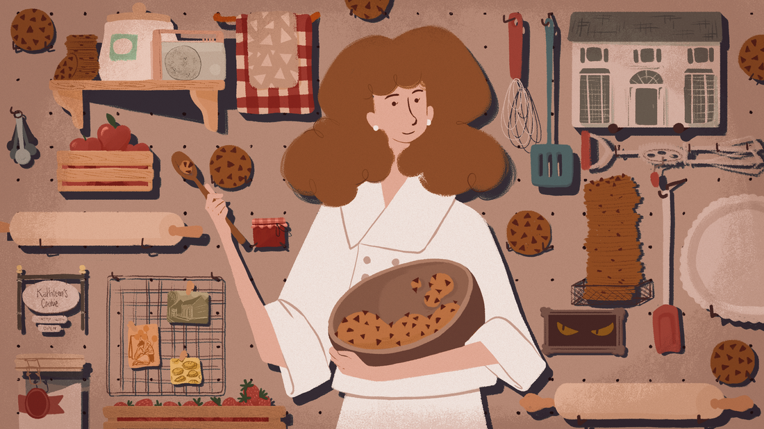 Kathleen King is the founder of Kathleen's Bake Shop and Tate's Bake Shop.