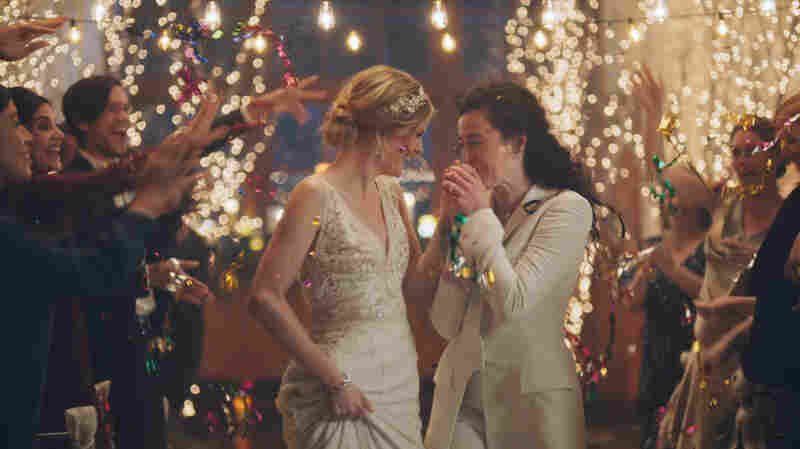 Facing Backlash, Hallmark Channel Says It Will 'Reinstate' Ad Of Lesbian Brides 