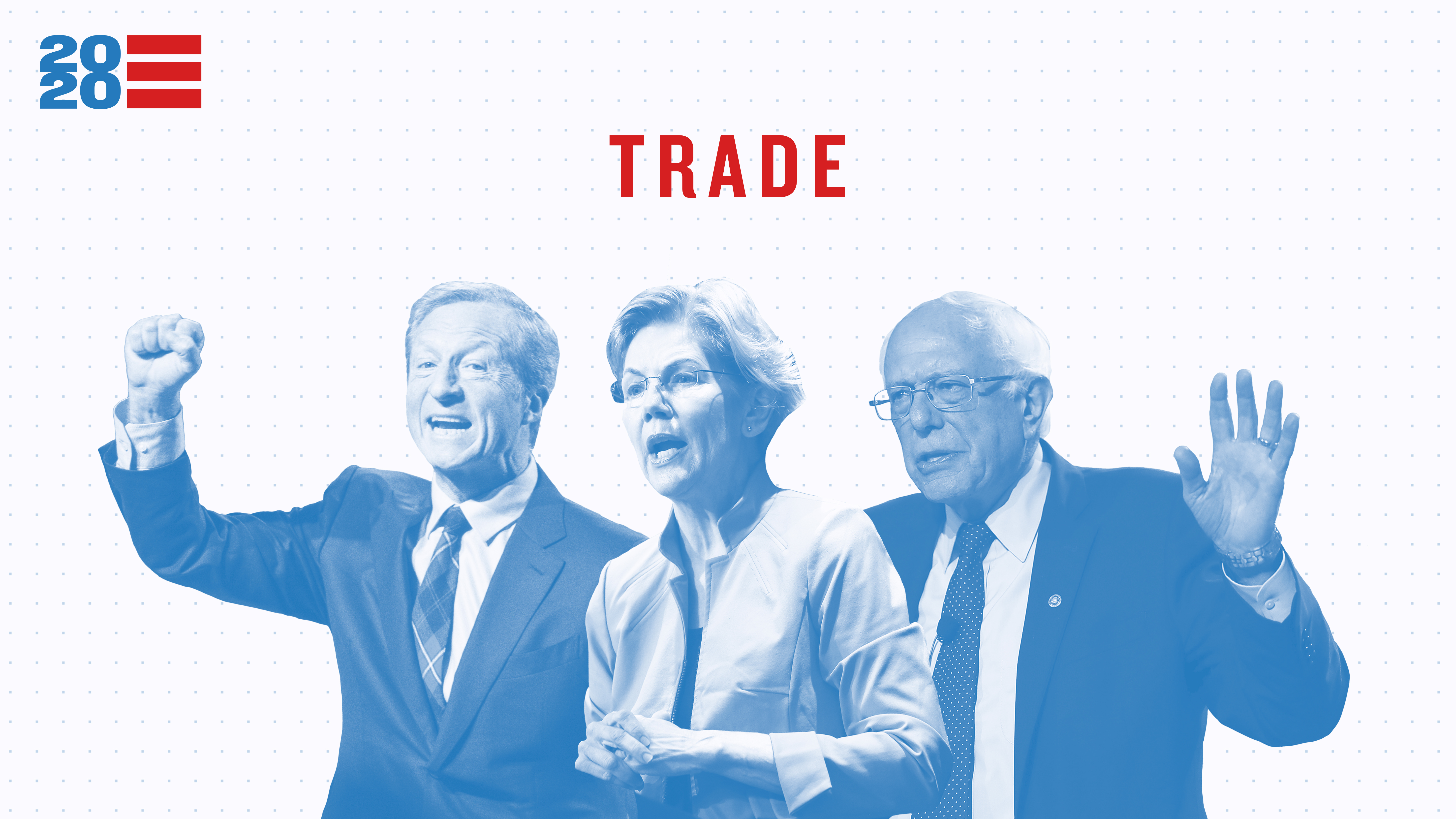 Trade issues have divided Democrats, so where do the 2020 candidates stand? 