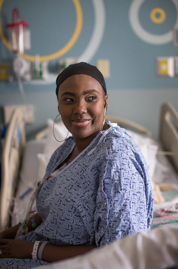 Gray was diagnosed with sickle cell disease as an infant. She was considering a bone marrow transplant when she heard about the CRISPR study and jumped at the chance to volunteer.