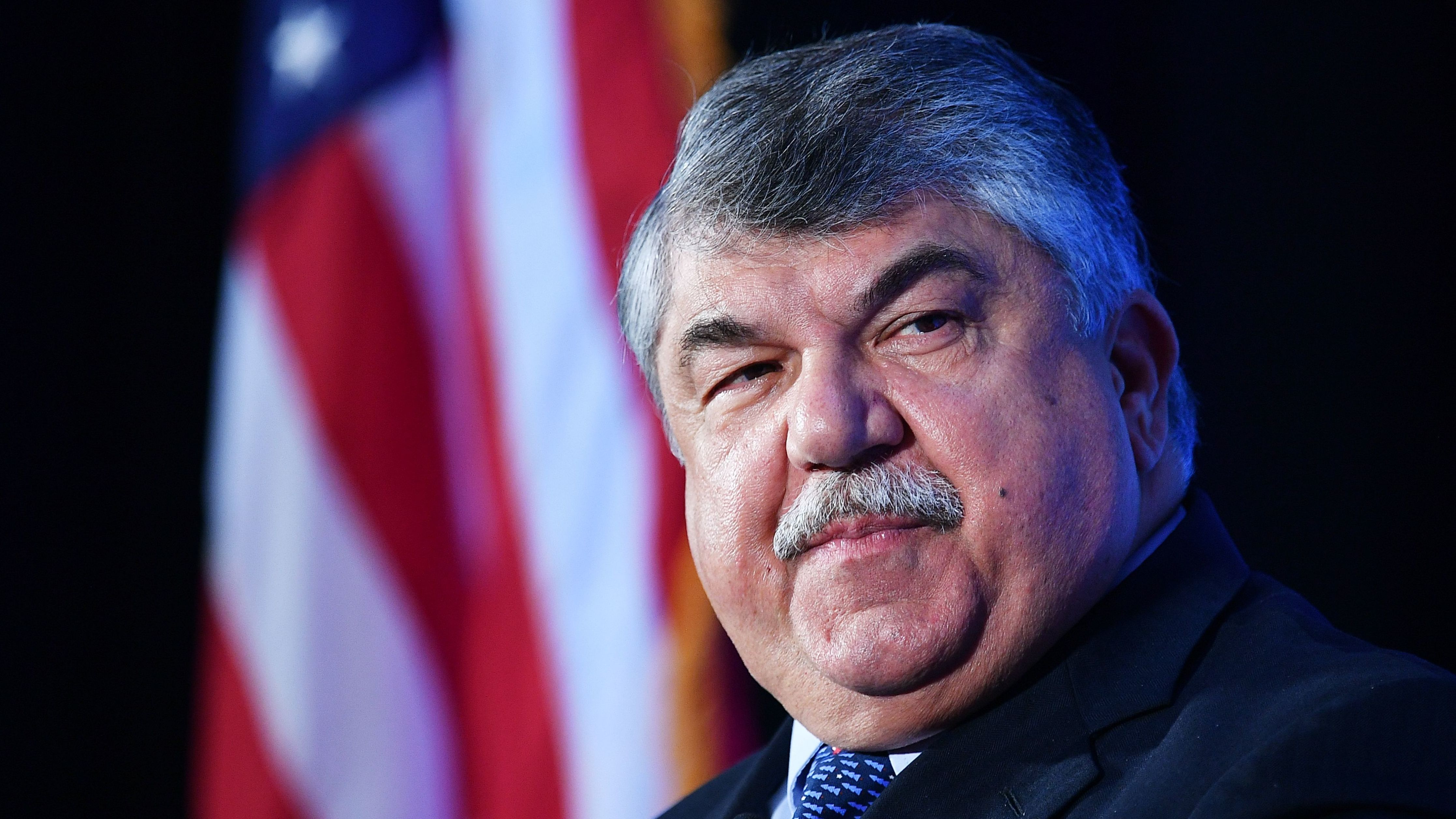AFL-CIO President Richard Trumka addresses the Economic Club of Washington on April 23, 2019. (AFP via Getty Images)
