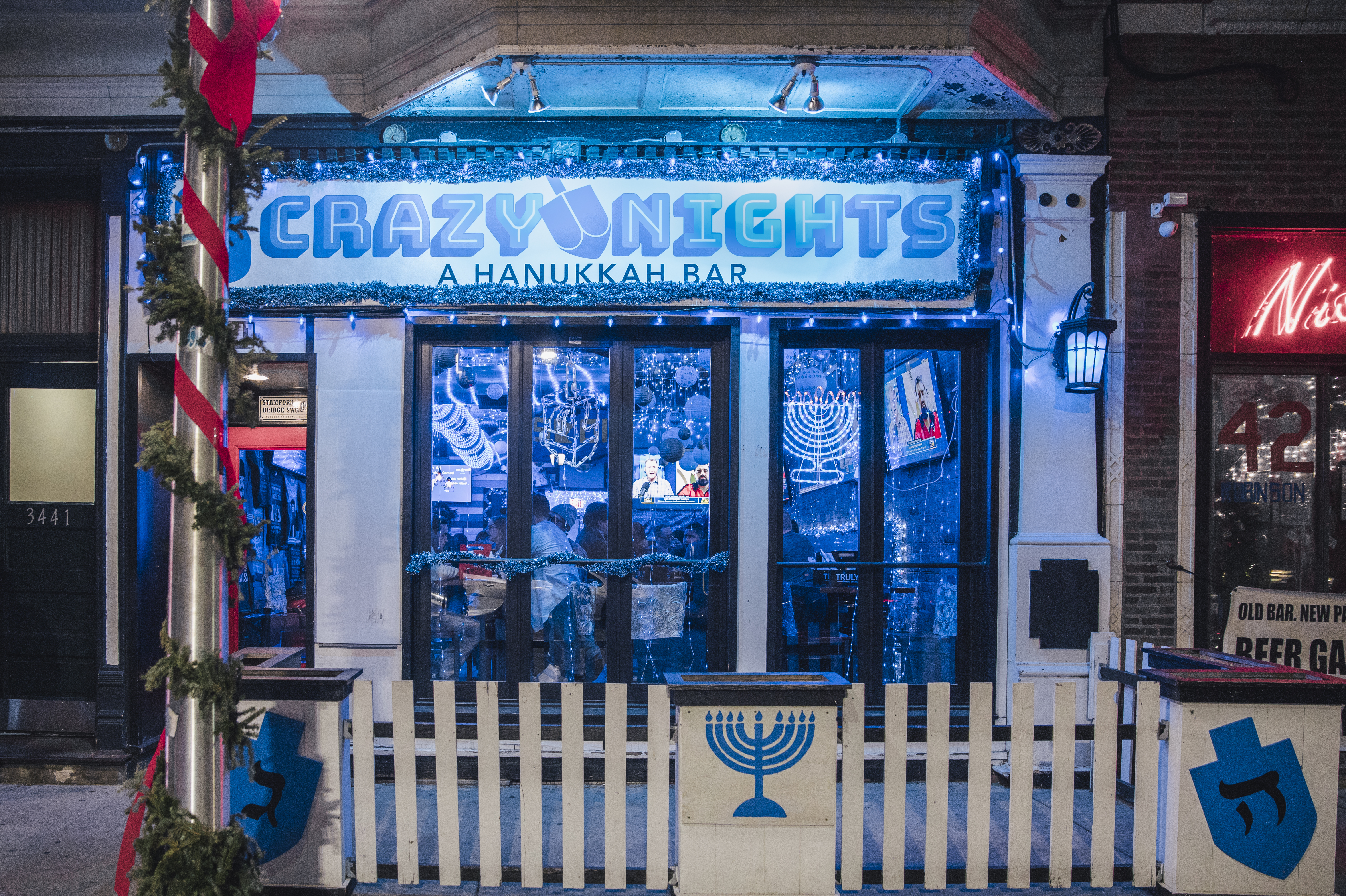 In Chicago, Hanukkah now has its own pop-up bar experience