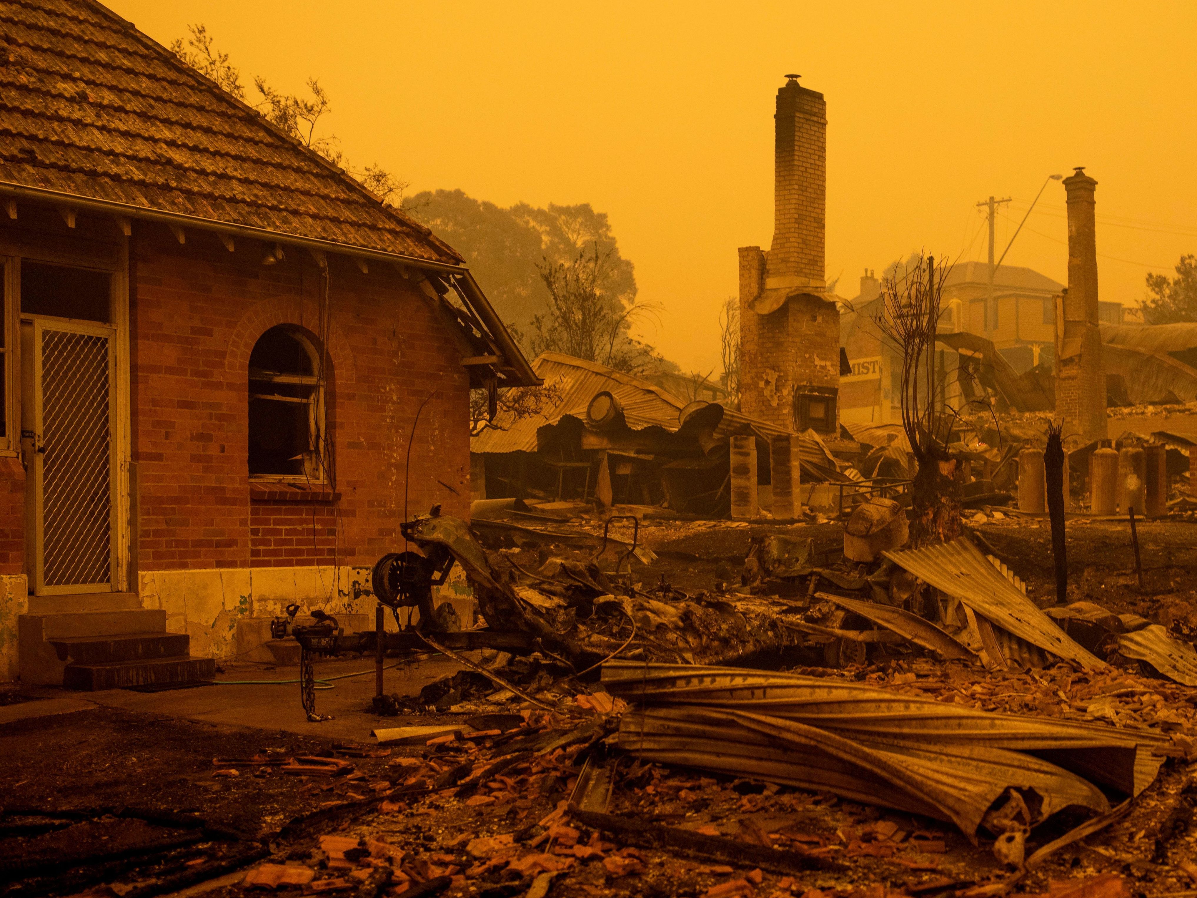 In Australia Wildfires, Scenes Of Smoke, Sparks And Chaos NCPR News