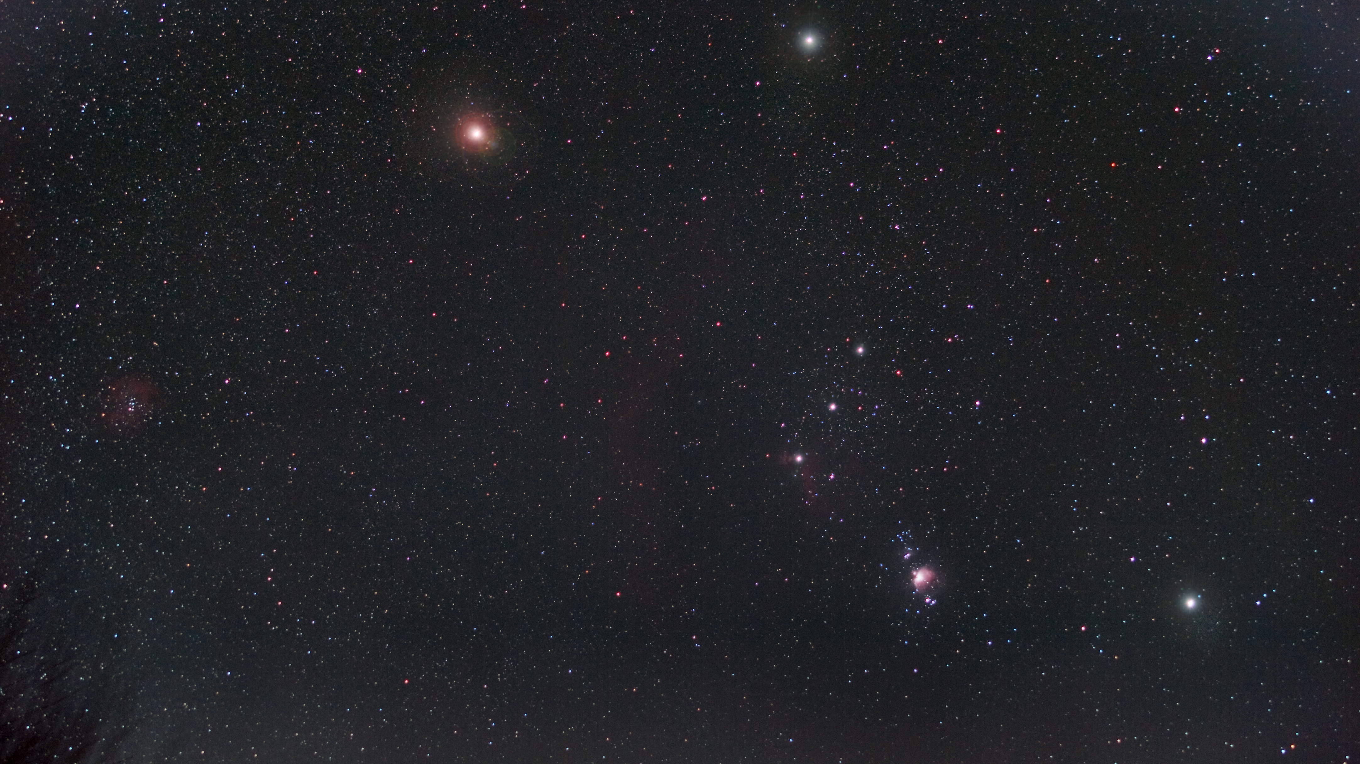 To find Betelgeuse, first locate Orion's belt. Betelgeuse is the star up and to the left, at Orion's left shoulder (from your perspective). (Getty Images)