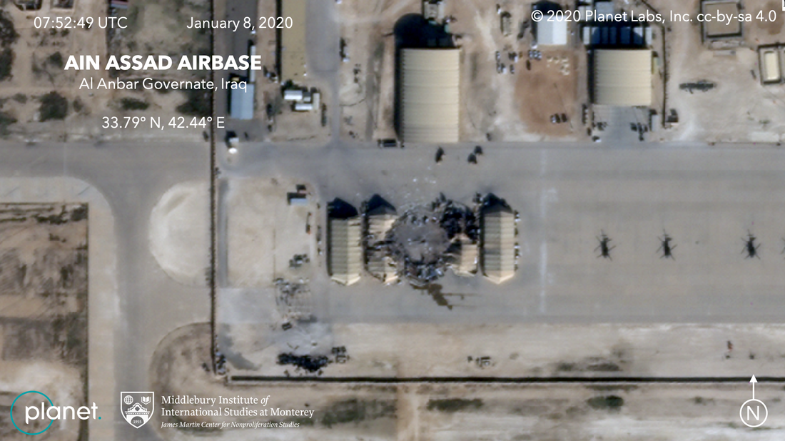 Iran Missile Attack: Satellite Images Show Damage From Apparent