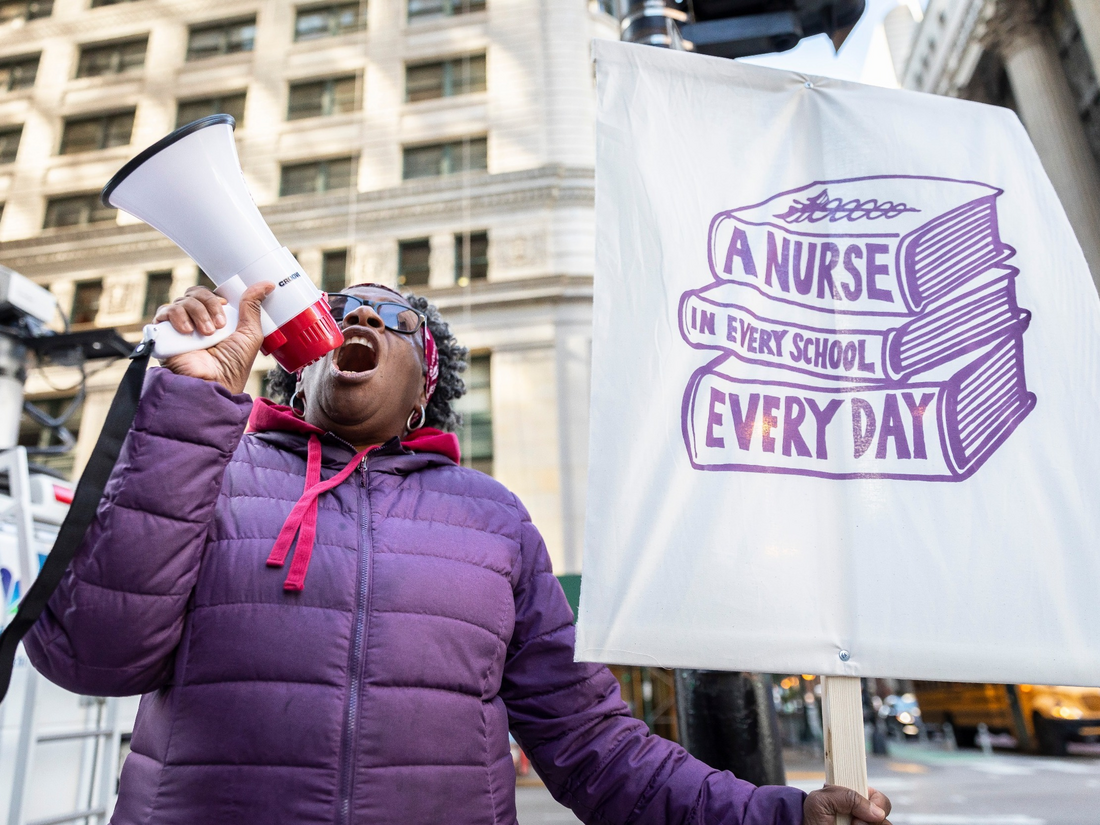 Chicago Wants A Nurse For Every School — Are There Enough? : NPR