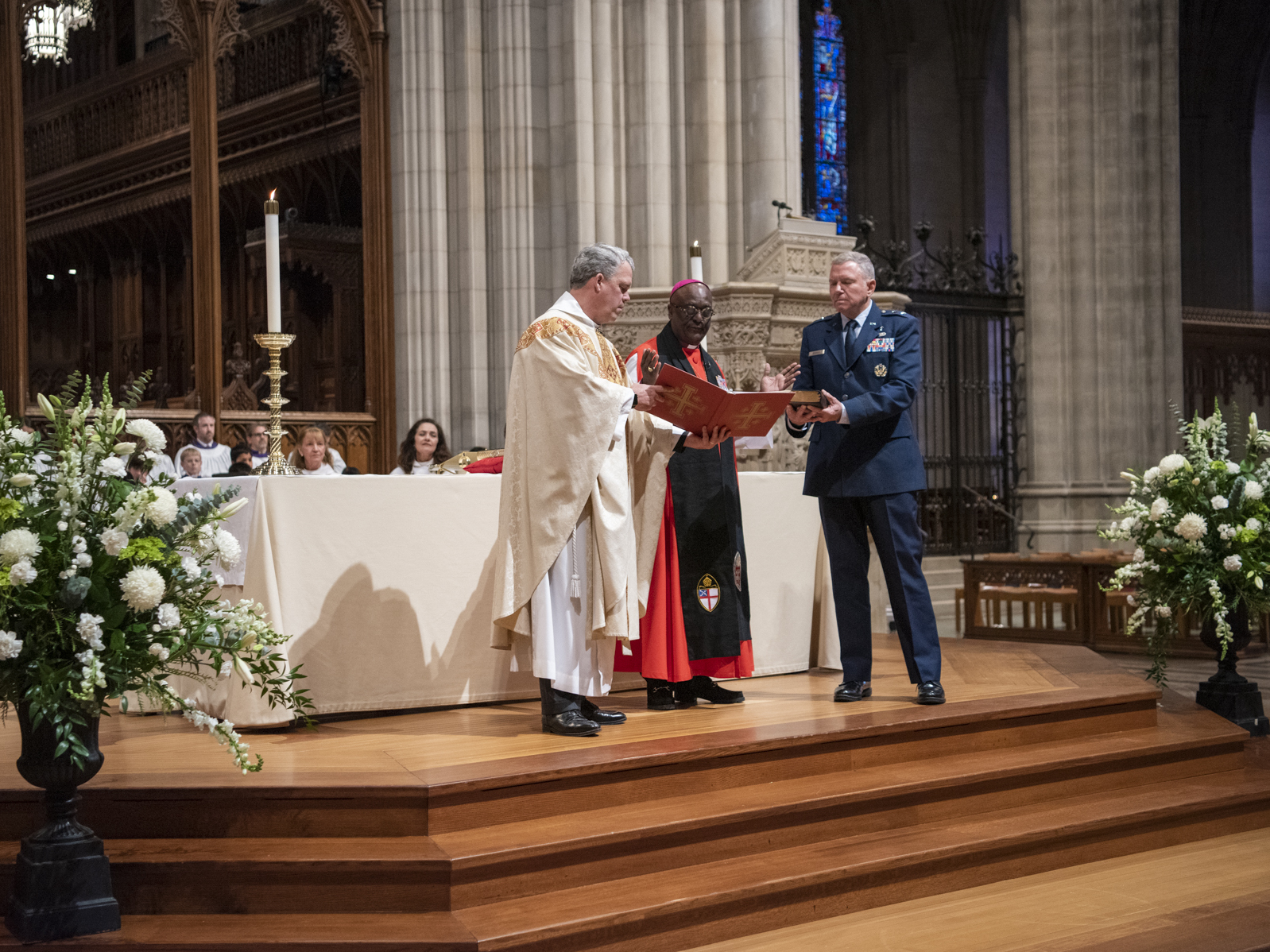 Space Force Bible Blessing At National Cathedral Sparks Outrage