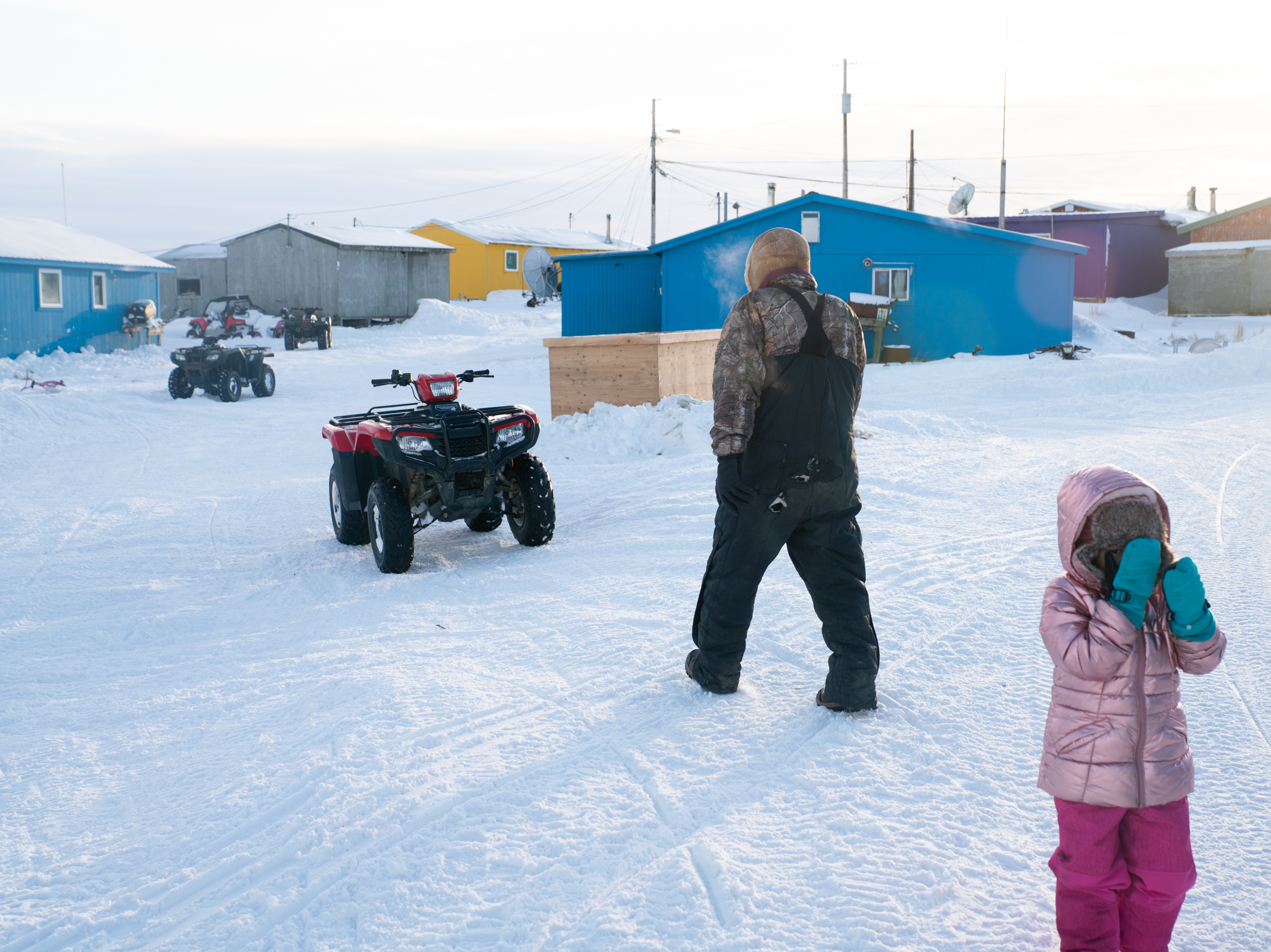 Along The Rim of Alaska, The OnceADecade U.S. Census Began In Toksook