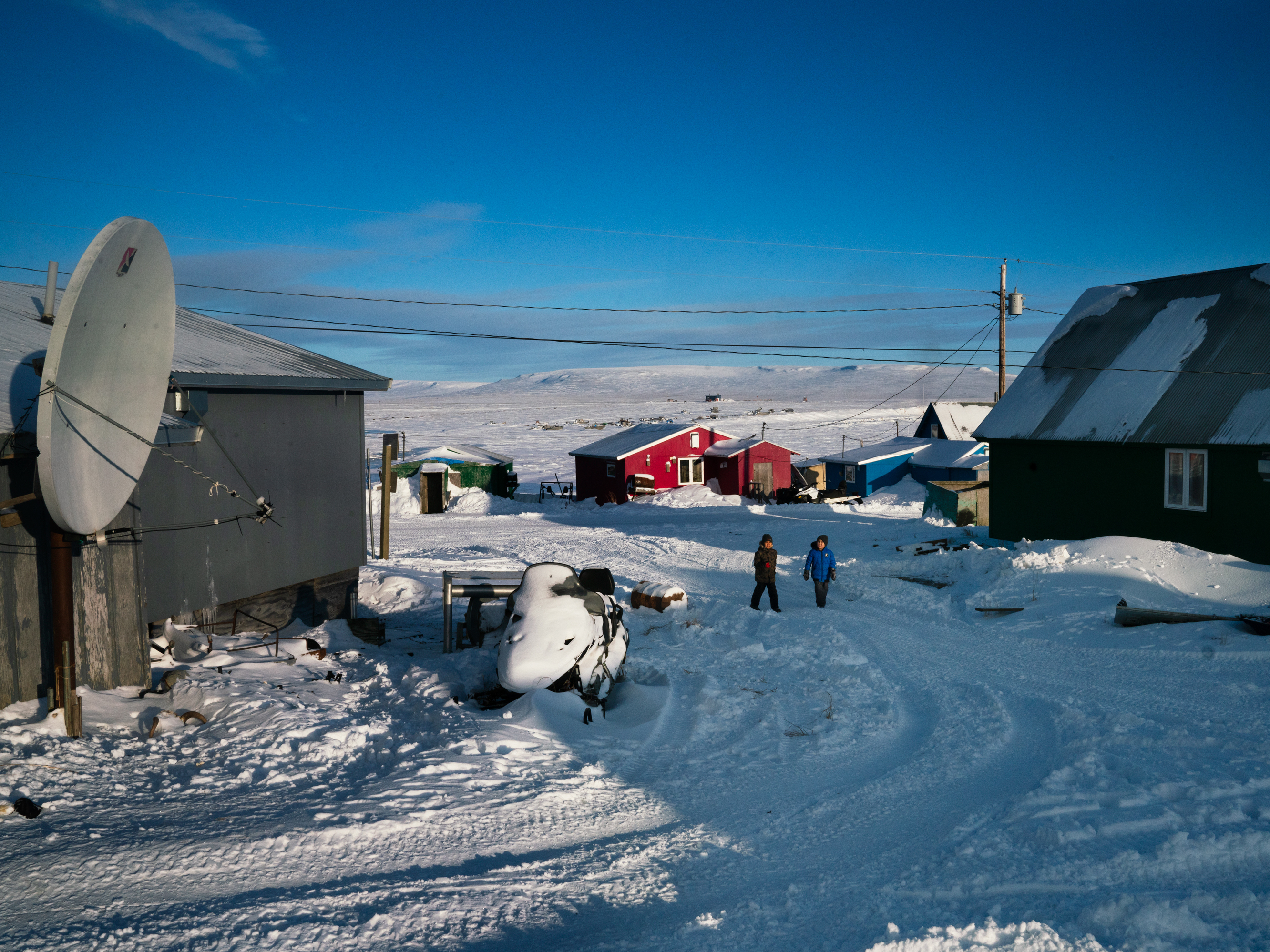 Along The Rim of Alaska, The OnceADecade U.S. Census Began In Toksook