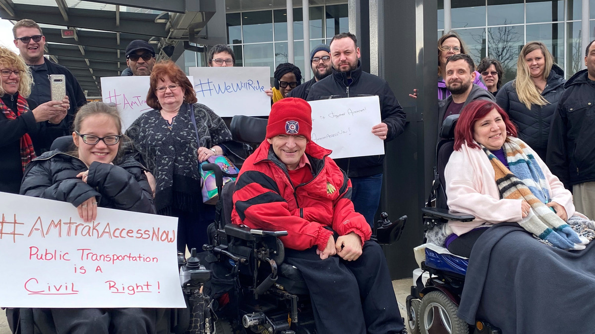 Rail Service Amtrak Says People in Wheelchairs Won't Have To Pay Extra