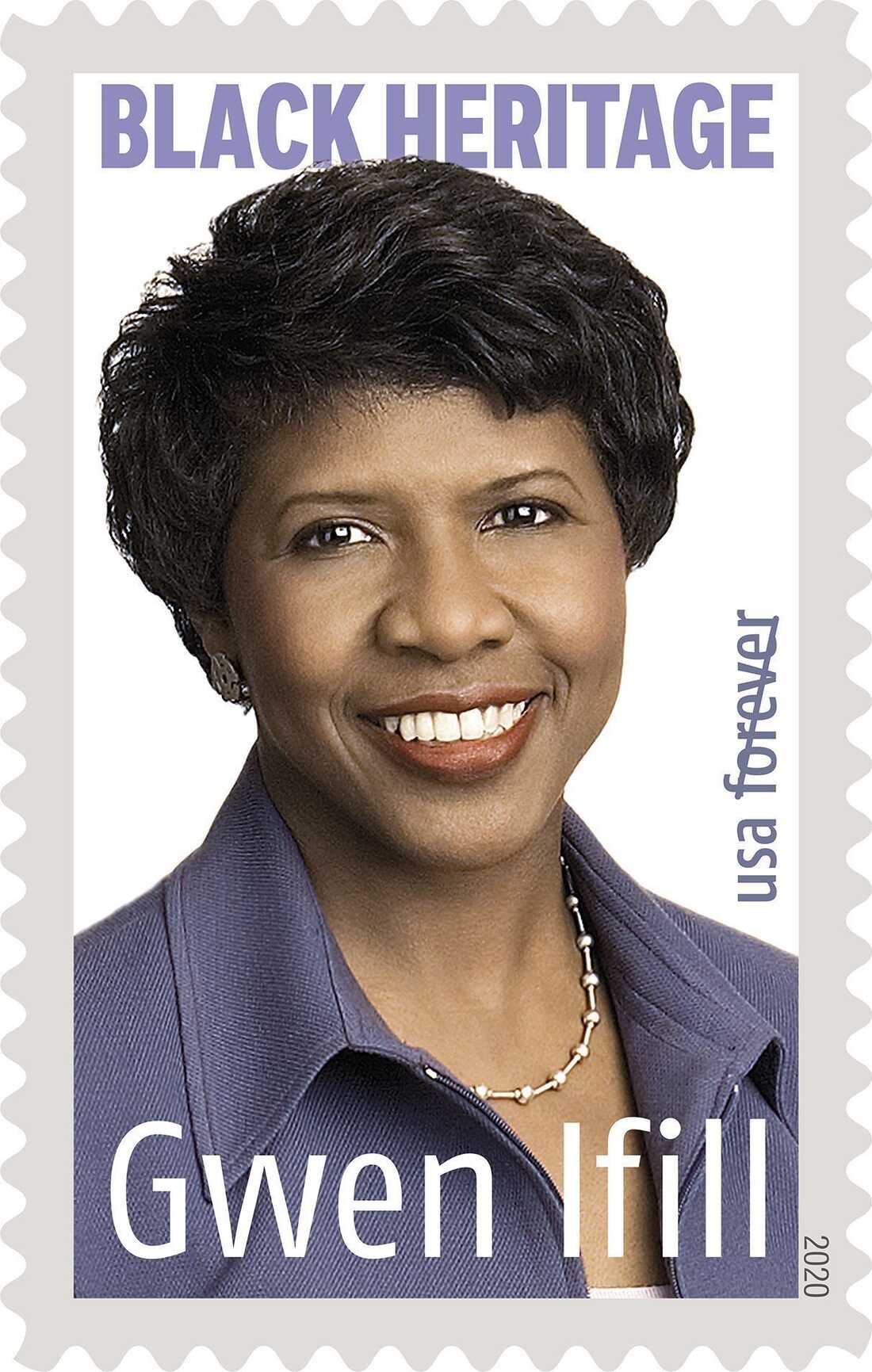 Journalist Gwen Ifill Honored With Black Heritage Forever Stamp : NPR