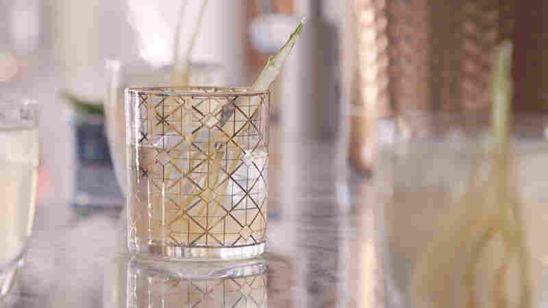 How to make basil fennel tonic water, a savory and complex tonic that works well in low-abv beverages.