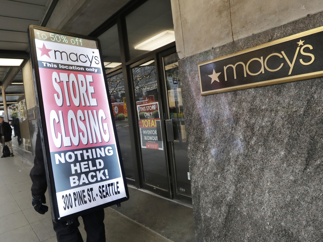 Macy's Closing 125 Stores, Cutting 2,000 Jobs As Mall Stores Struggle NPR