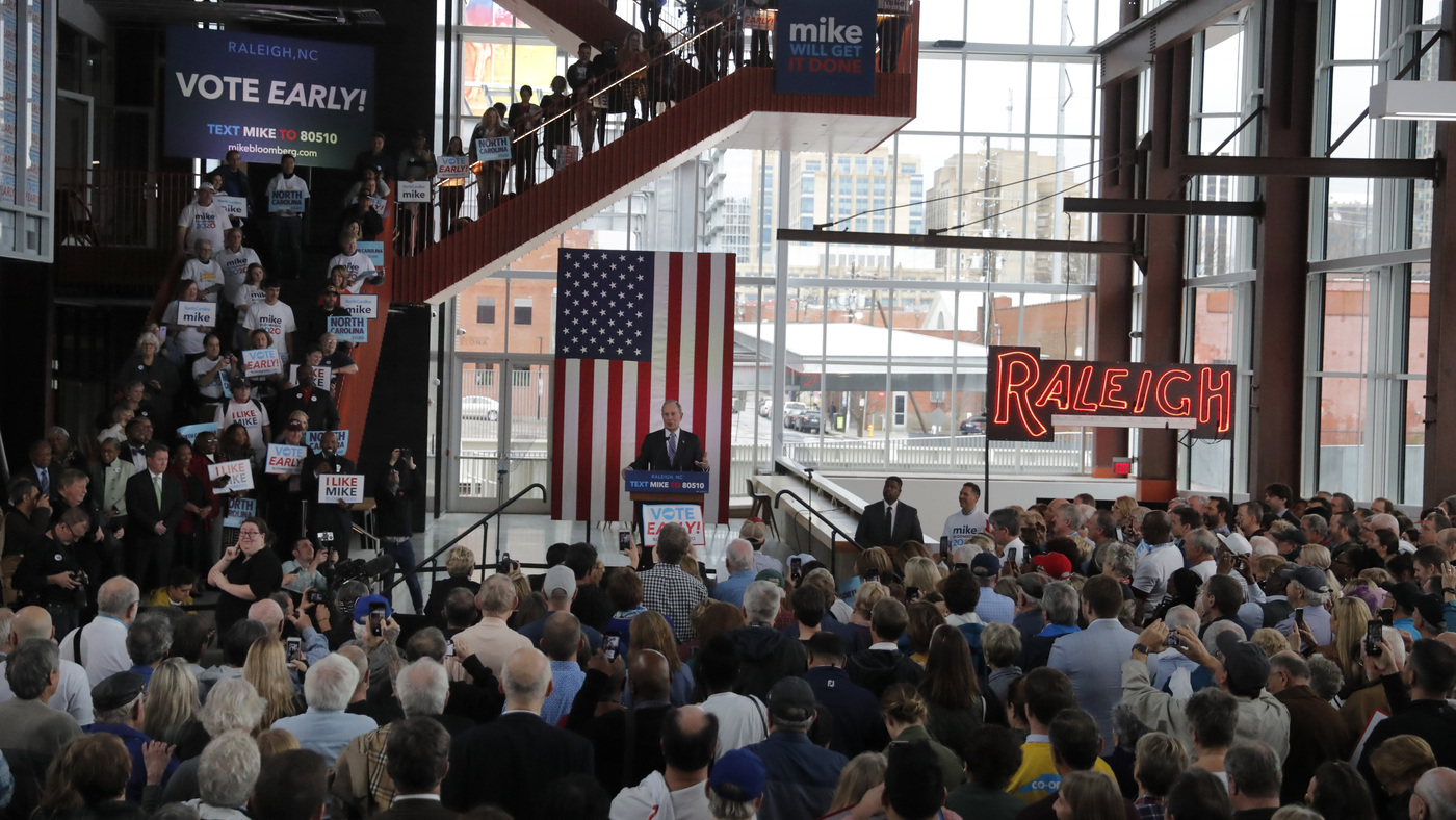 Mike Bloomberg Storms Super Tuesday States, Pledging To 'Get It Done' thumbnail