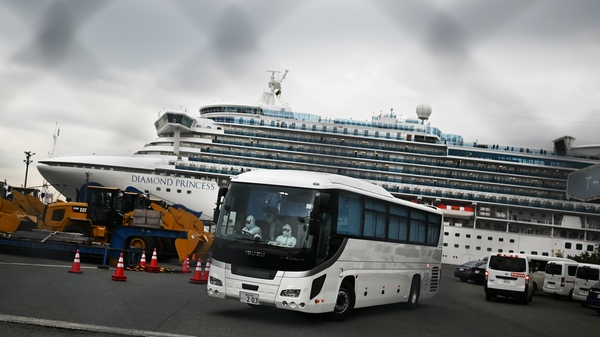 More Than 1,700 Health Workers In China Have Been Infected With New Coronavirus A bus departs from the dock where the Diamond Princess cruise ship sits under quarantine with its thousands of passengers and crew. Japanese authorities said Friday that some older passengers who tested negative for the coronavirus were allowed to disembark.
