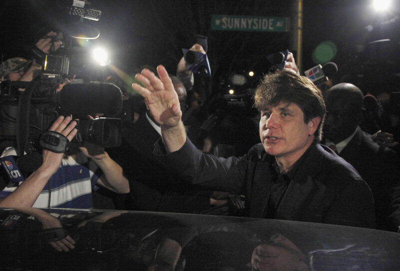 Trump commutes Blagojevich’s sentence and grants clemency to 10 others