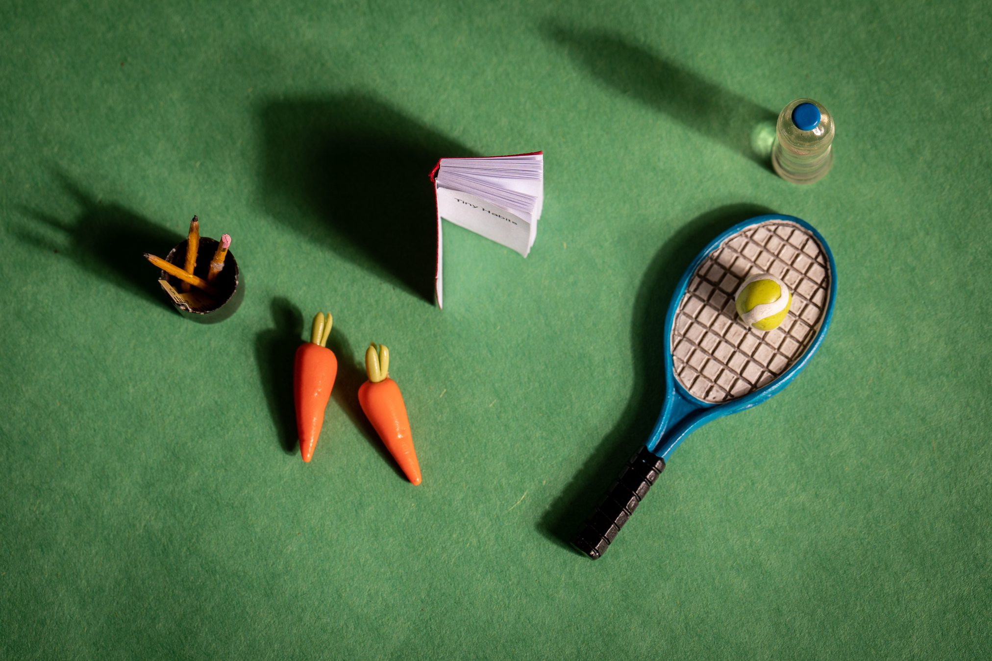 Want to start a habit? Big behavior change can come from setting small goals, according to BJ Fogg's new book, <em>Tiny Habits</em>. (Becky Harlan/NPR)