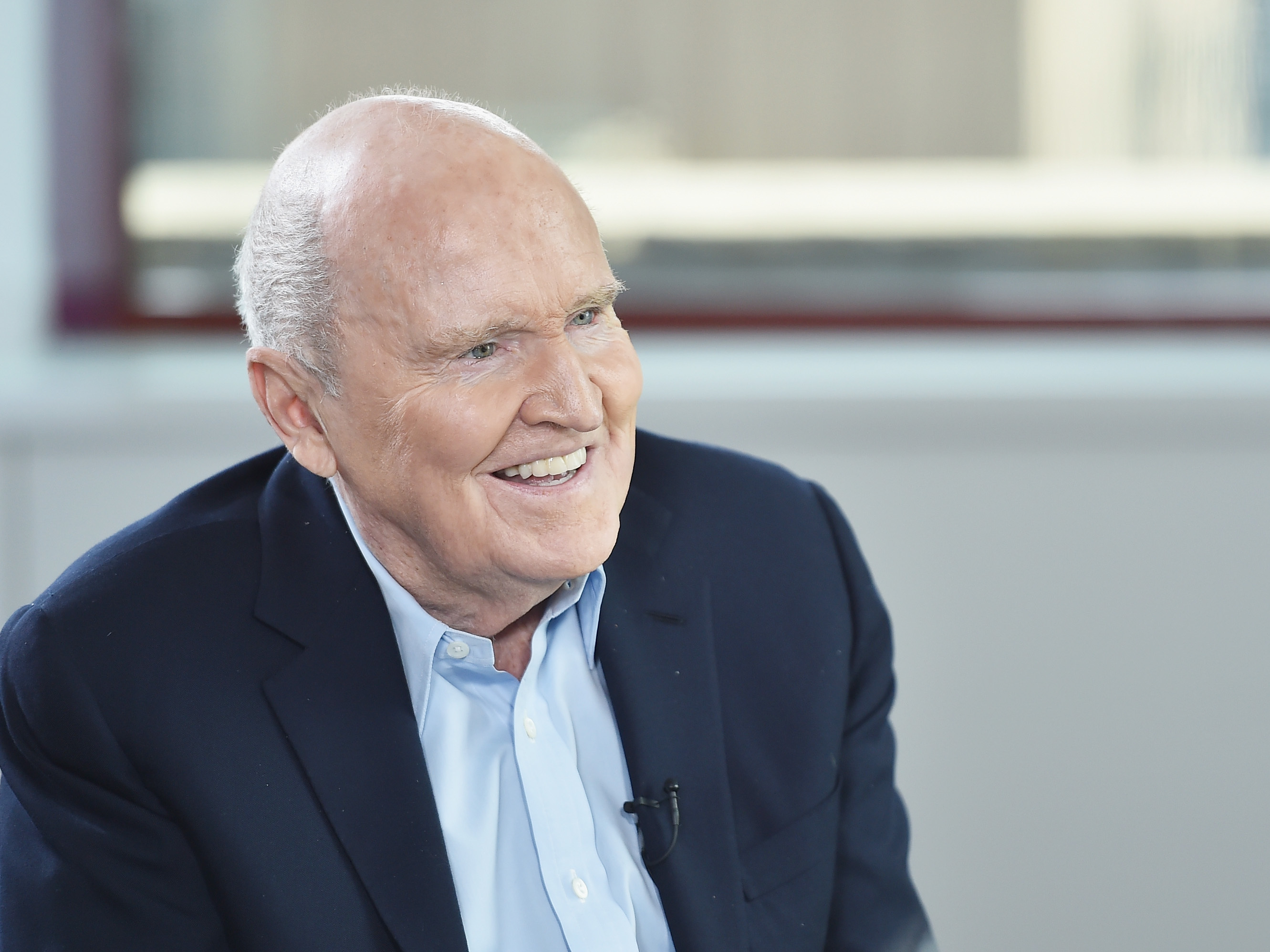 Jack Welch served as General Electric's chief executive from 1981 to 2001. During his reign, the company's market value skyrocketed to $410 billion from $12 billion. (Getty Images for LinkedIn)