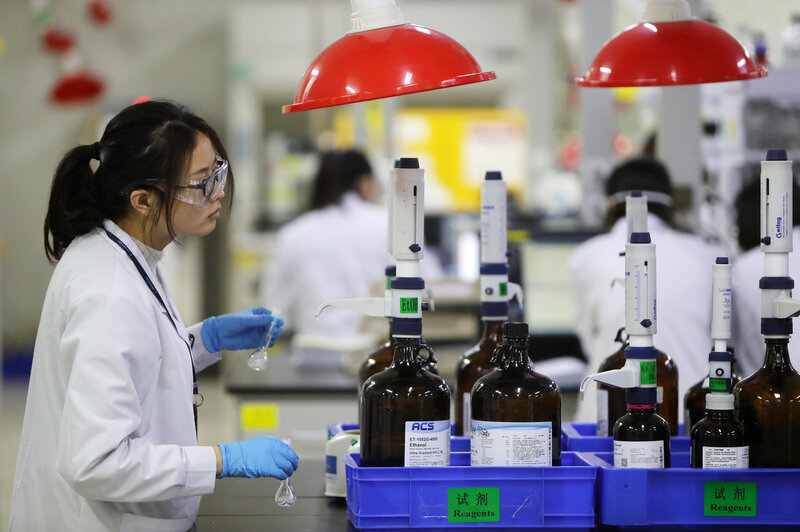 China S Drug Manufacturers Are Getting Back To Work Shots Health News Npr
