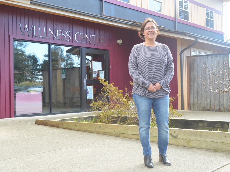 Kim Thompson, the health director of the Shoalwater Bay Tribe, says the clinic isn't ready for novel coronavirus cases yet, but they're trying to get there. (Eilis O'Neill/KUOW)