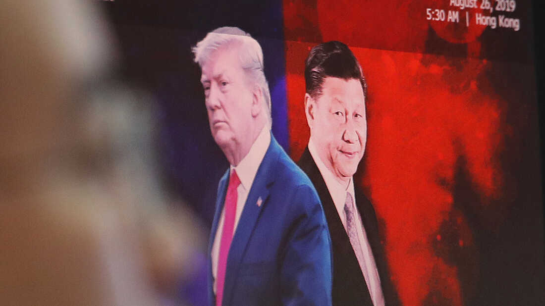 President Trump and his Chinese counterpart, Xi Jinping