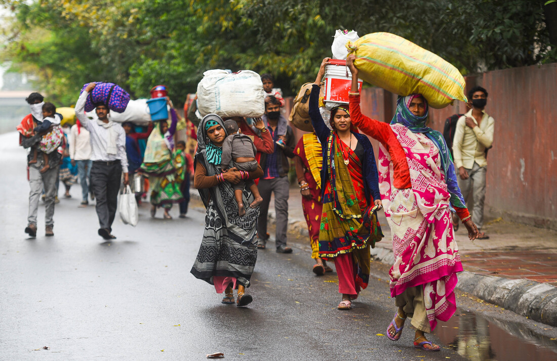 India's Coronavirus Lockdown Means Millions Of Migrant Workers Can't ...