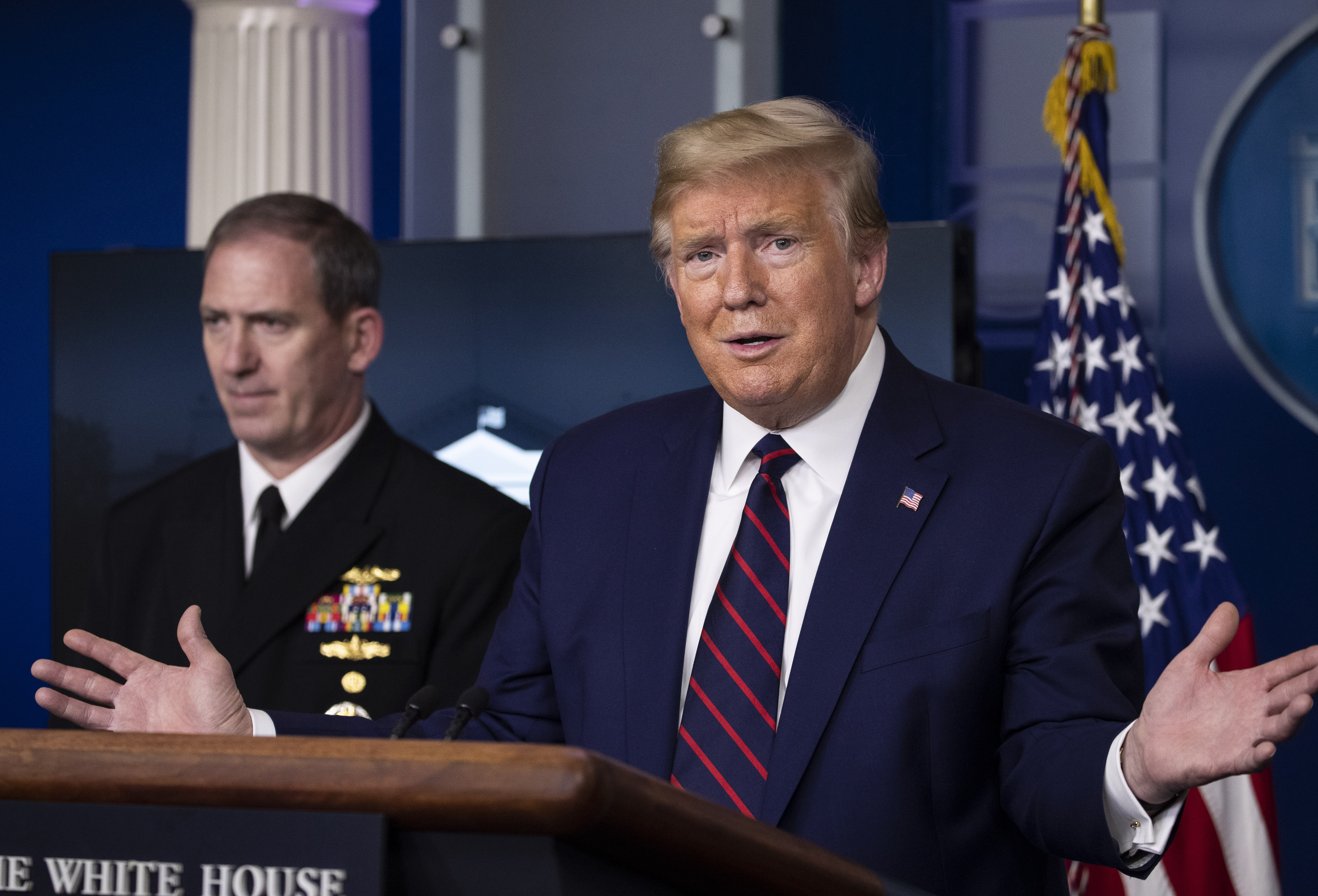 Trump says hospitals will be reimbursed for treating the uninsured