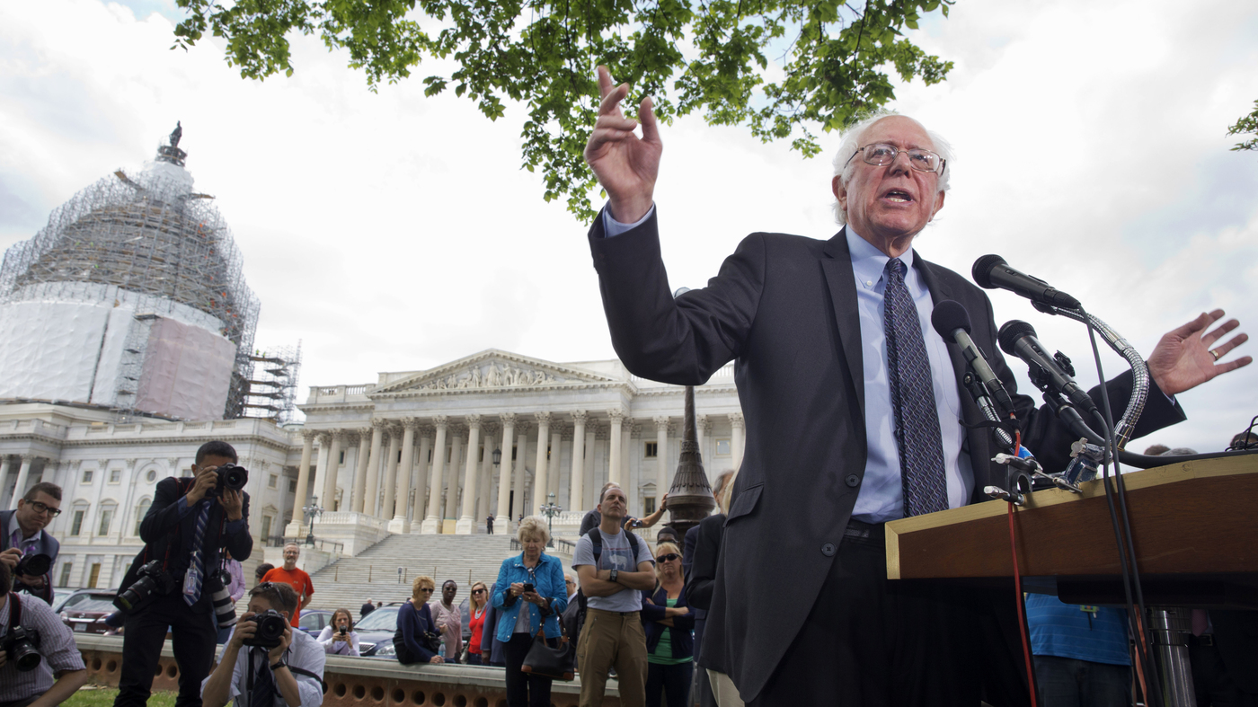 a-look-back-at-vermont-sen-bernie-sanders-2-presidential-bids-npr