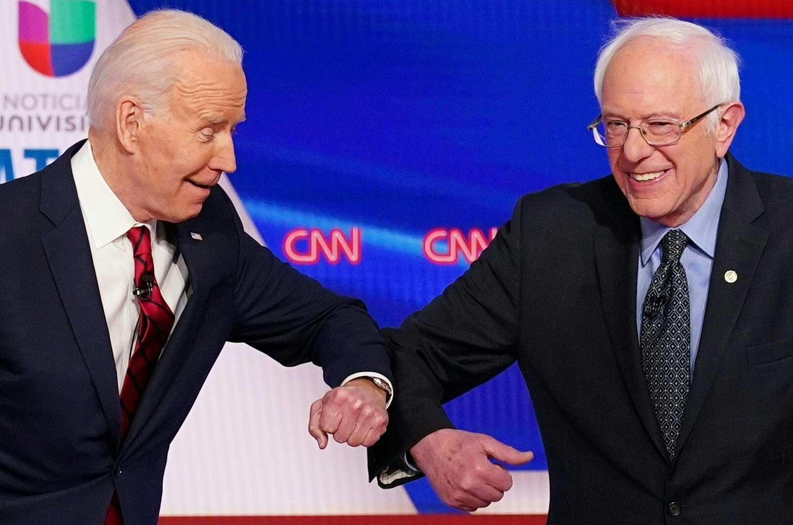 Joe Biden has made overtures to Bernie Sanders and progressive groups that had backed the Vermont senator. (AFP via Getty Images)