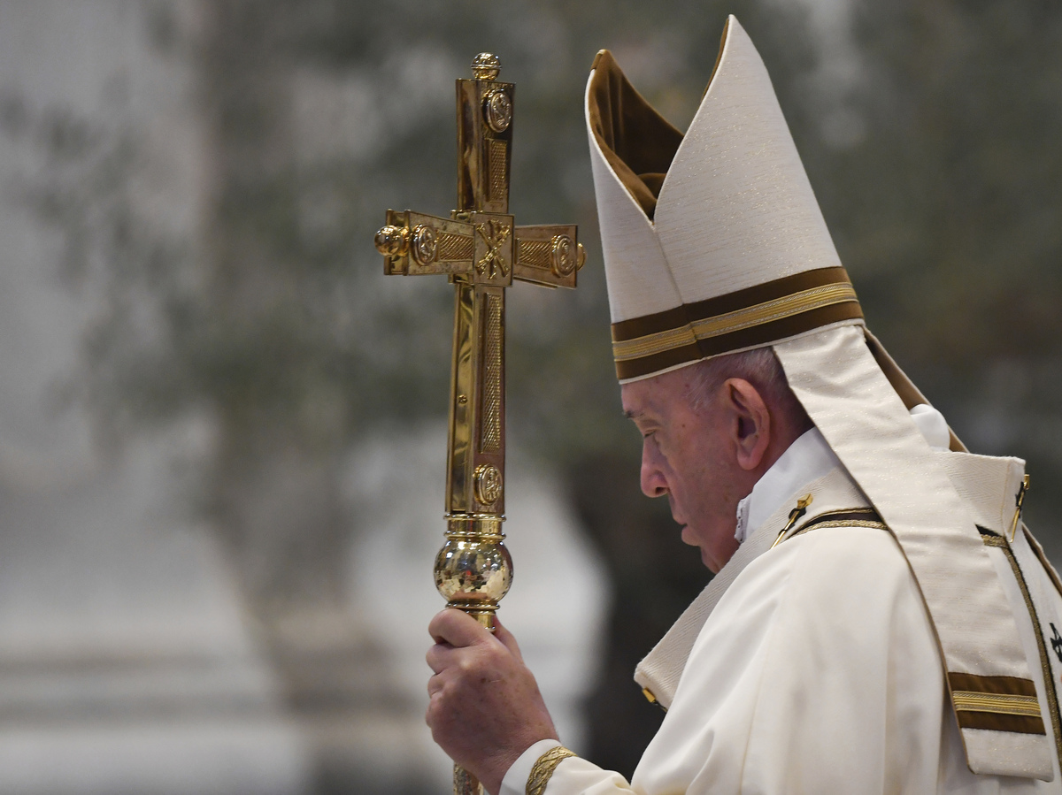 Pope Francis Delivers Easter Homily To Empty St. Peter's Basilica NPR