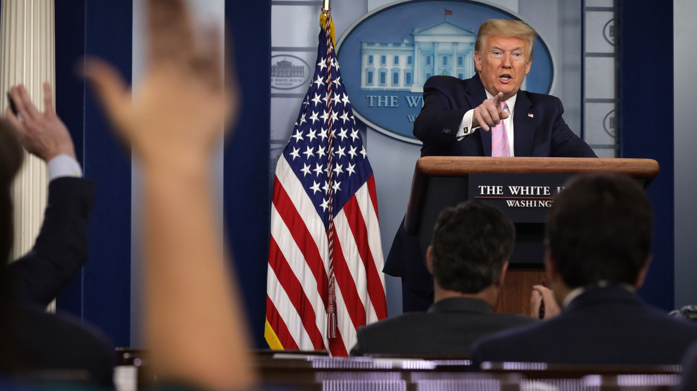 Watch Live: White House Coronavirus Task Force Briefing Monday - NPR