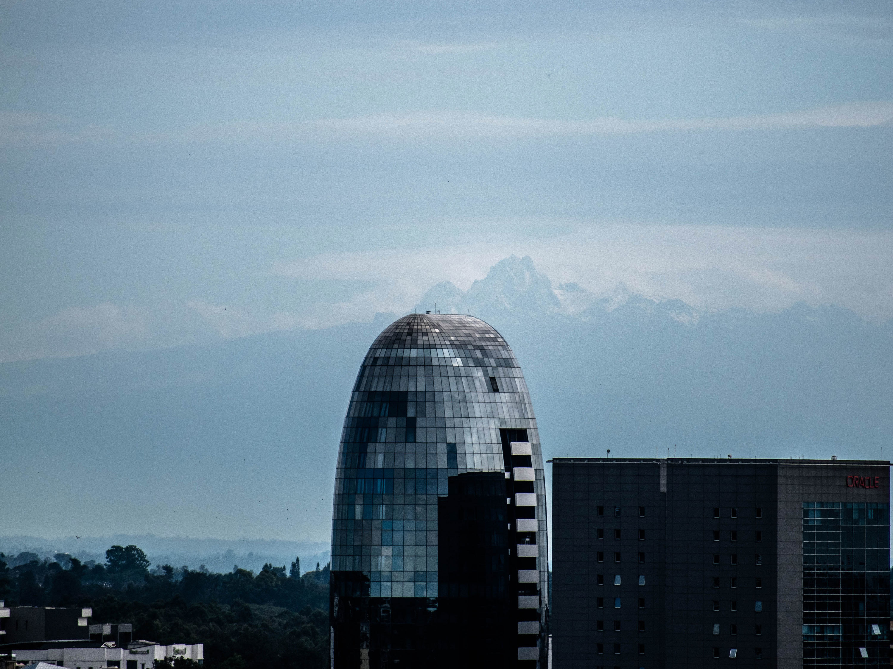 From Nairobi, A Rare, Clear Glimpse Of Mount Kenya Drives Disbelief On Social Media
