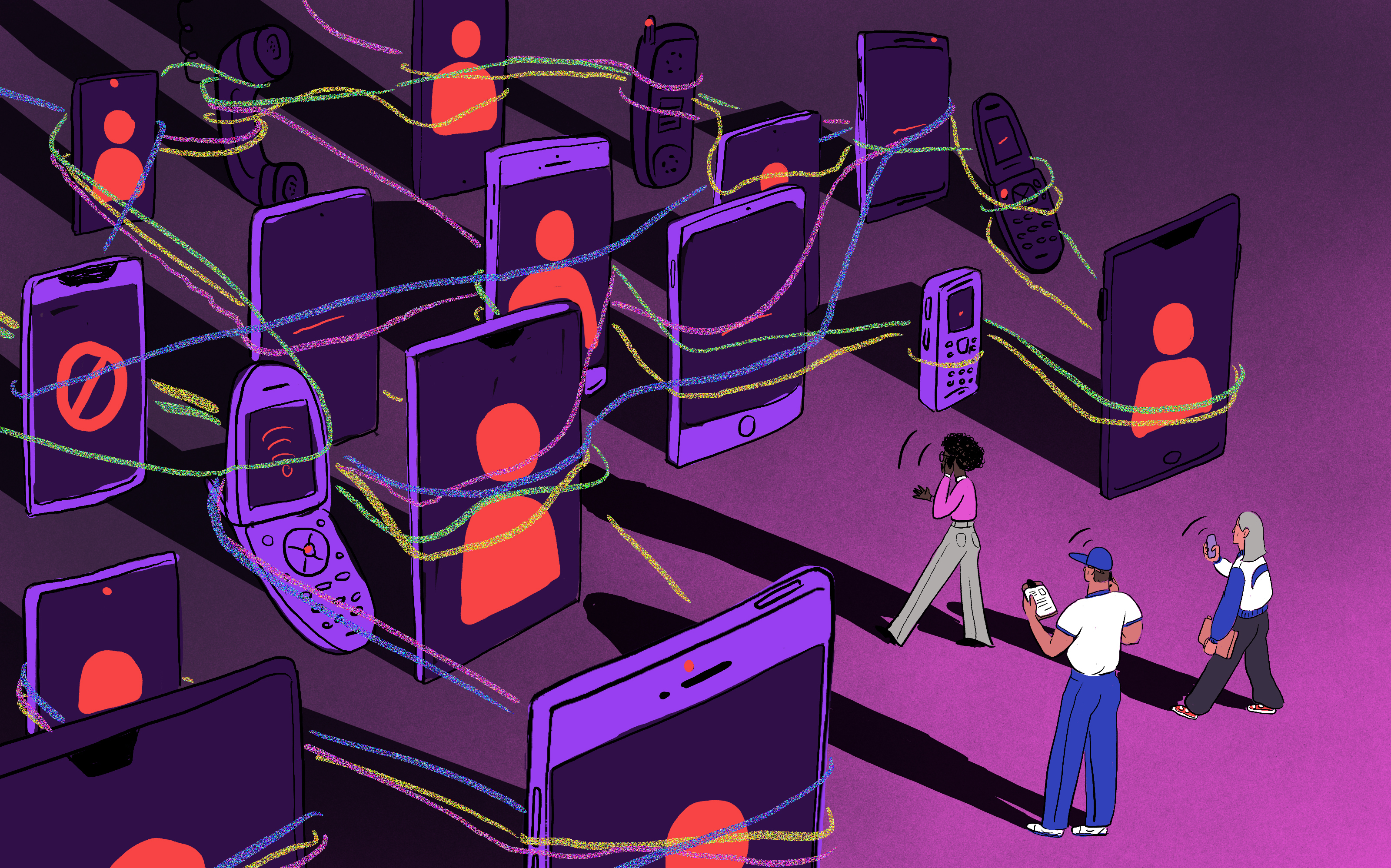 To stay in touch with students, teachers bypass computers, pick up phones