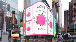 Messages Of Hope, Gratitude And Safety Replace Ads In Times Square