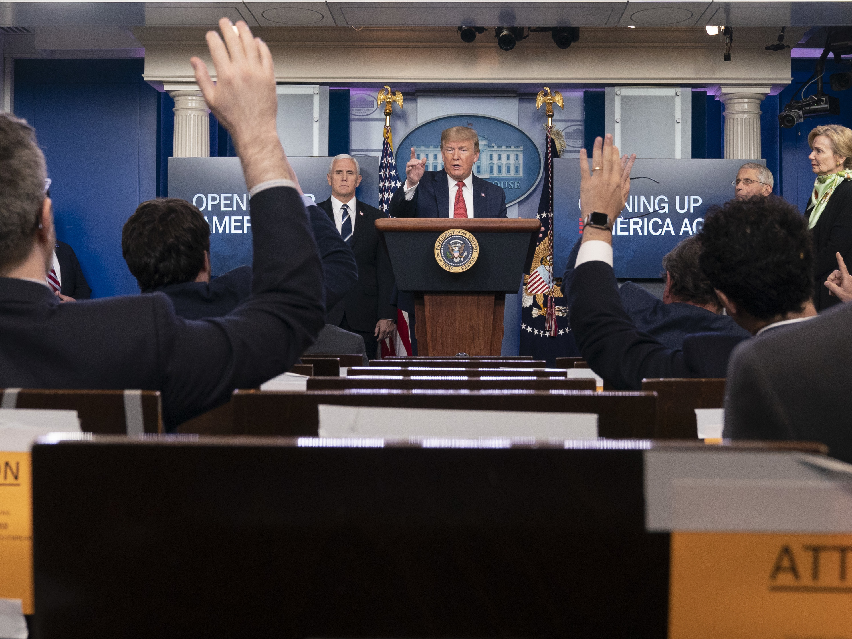 president trump press conference today live