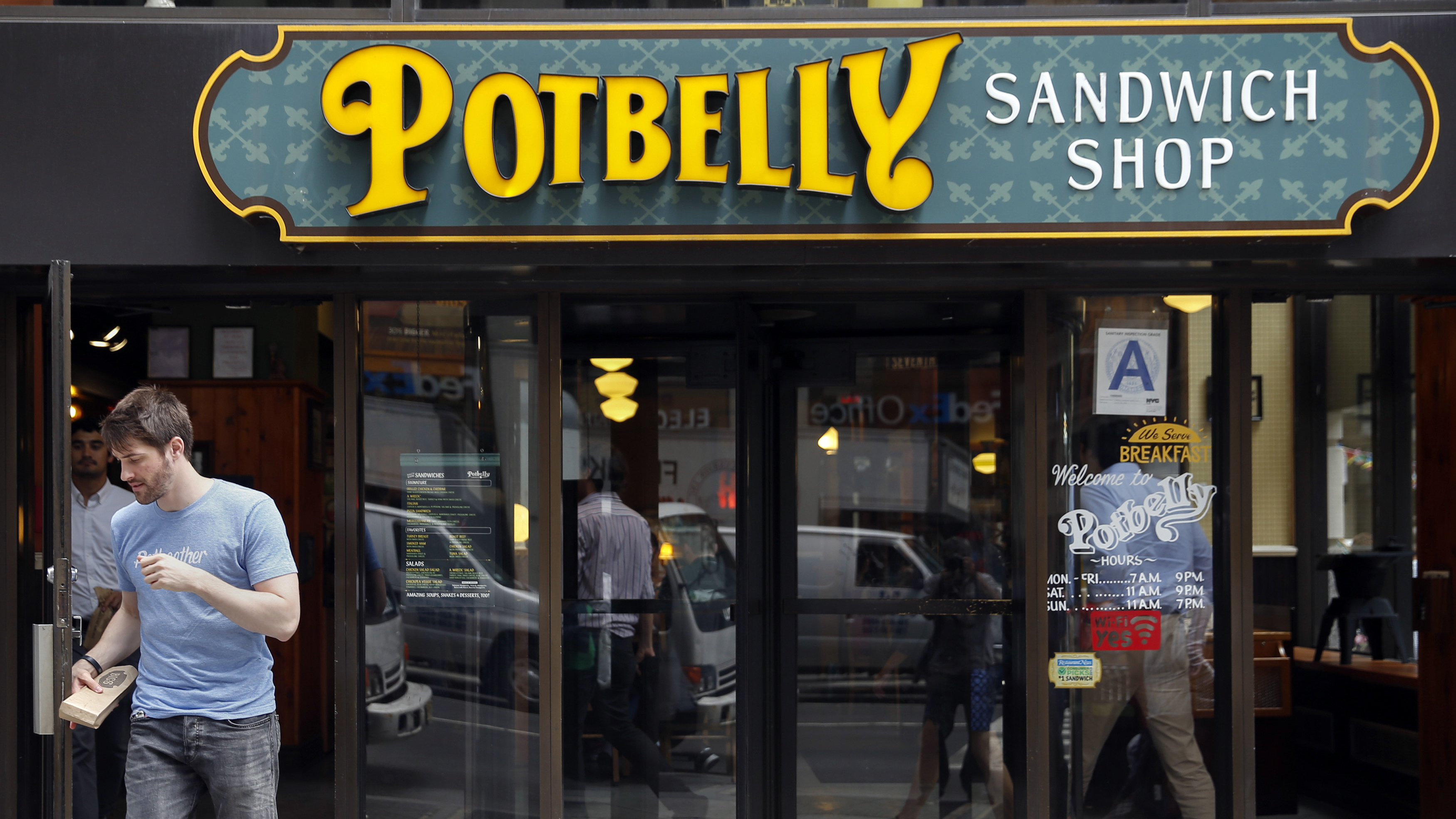 Companies receiving the Payroll Protection Program loans include the Potbelly restaurant chain, which got the maximum $10 million. (Reuters)