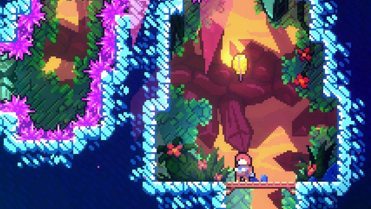 <em></em>You'll die a lot in the mountain-climbing platformer <em>Celeste</em> — but the journey is worth it. (Matt Makes Games, Inc.)