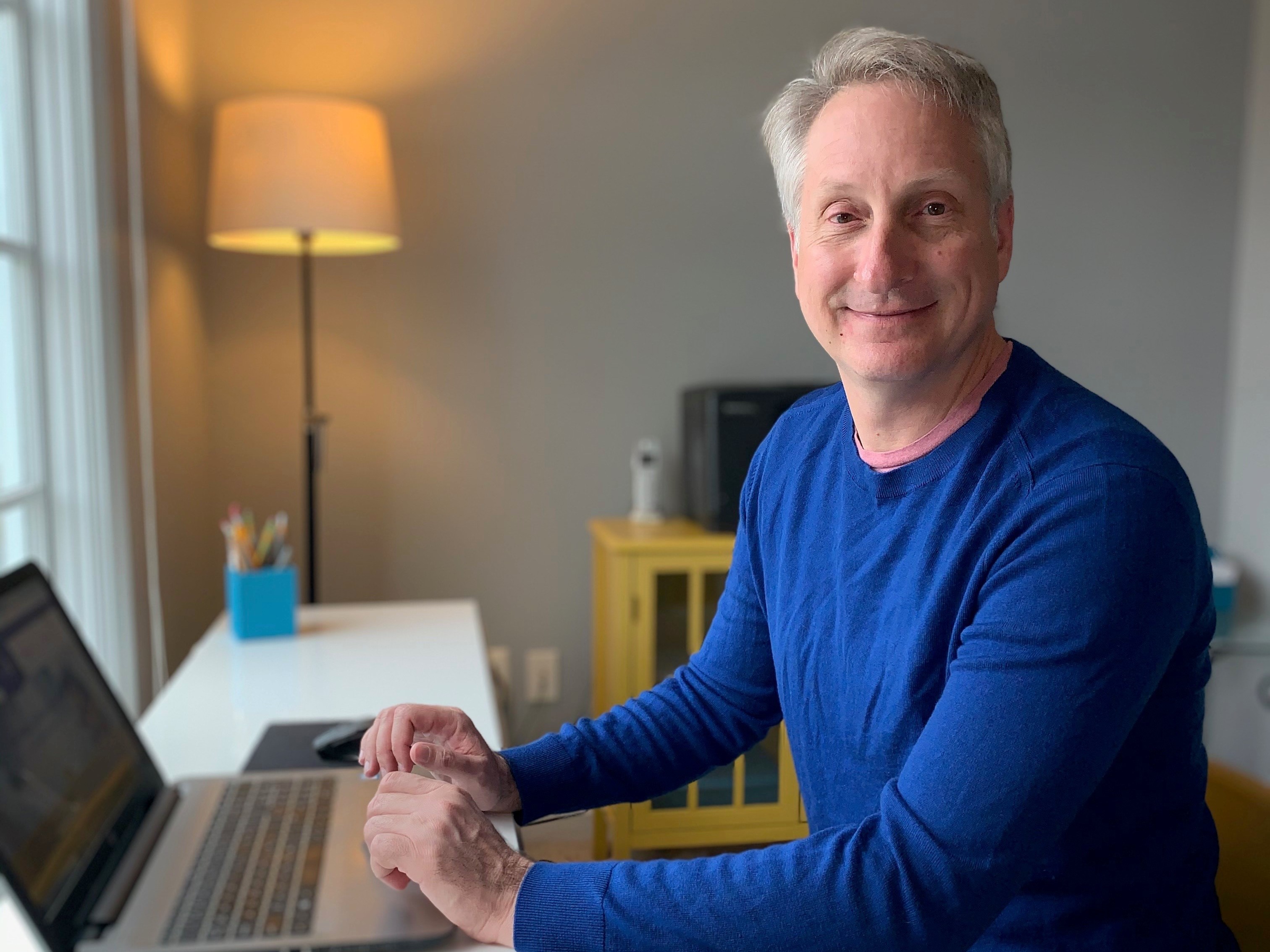 Banker Edward Barry and his team managed to broker nearly 600 small-business loans while working from home. (Courtesy of Edward Barry)