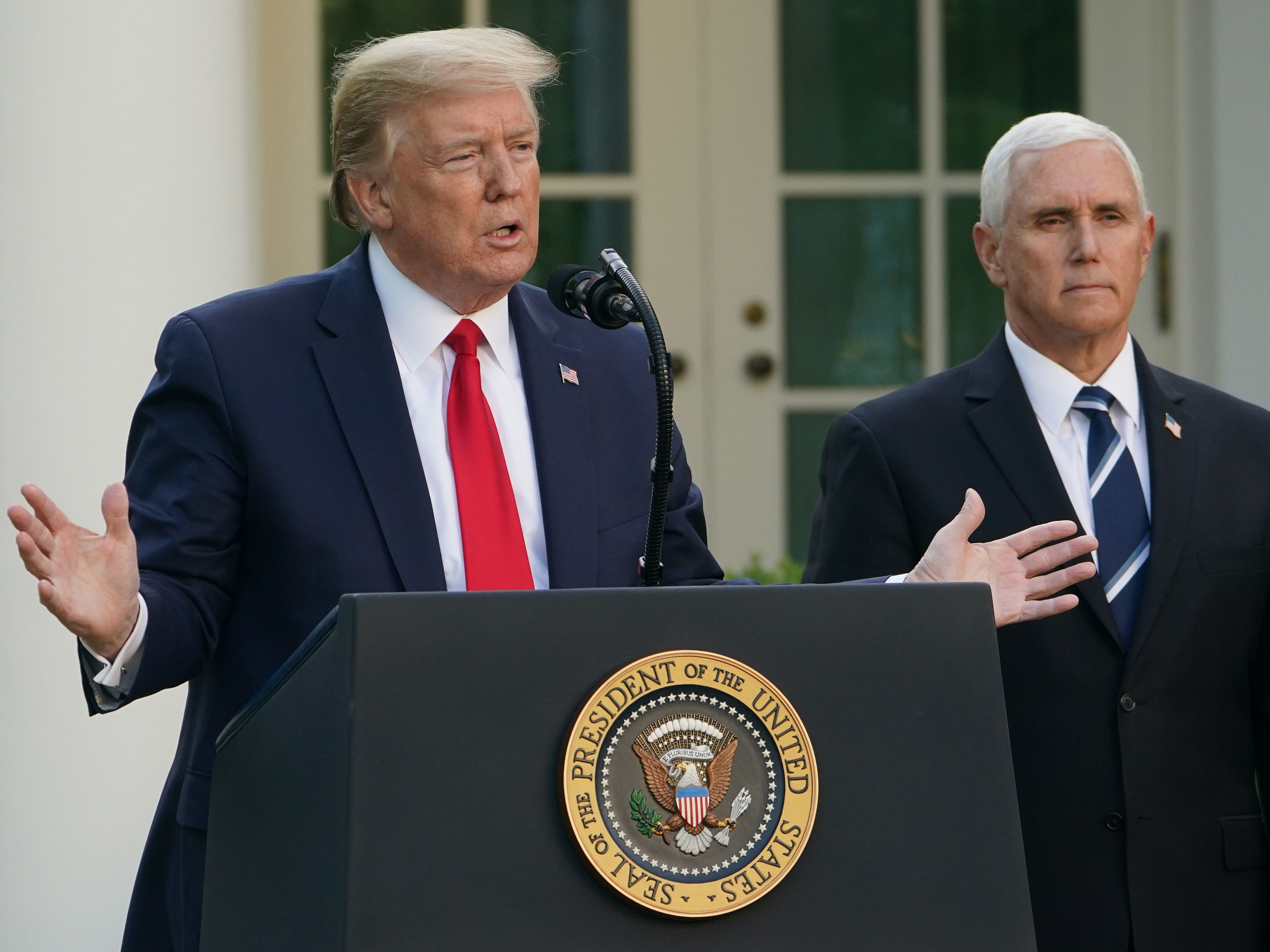 For Pence, Coronavirus Task Force Is A High-Profile Assignment With Political Risk