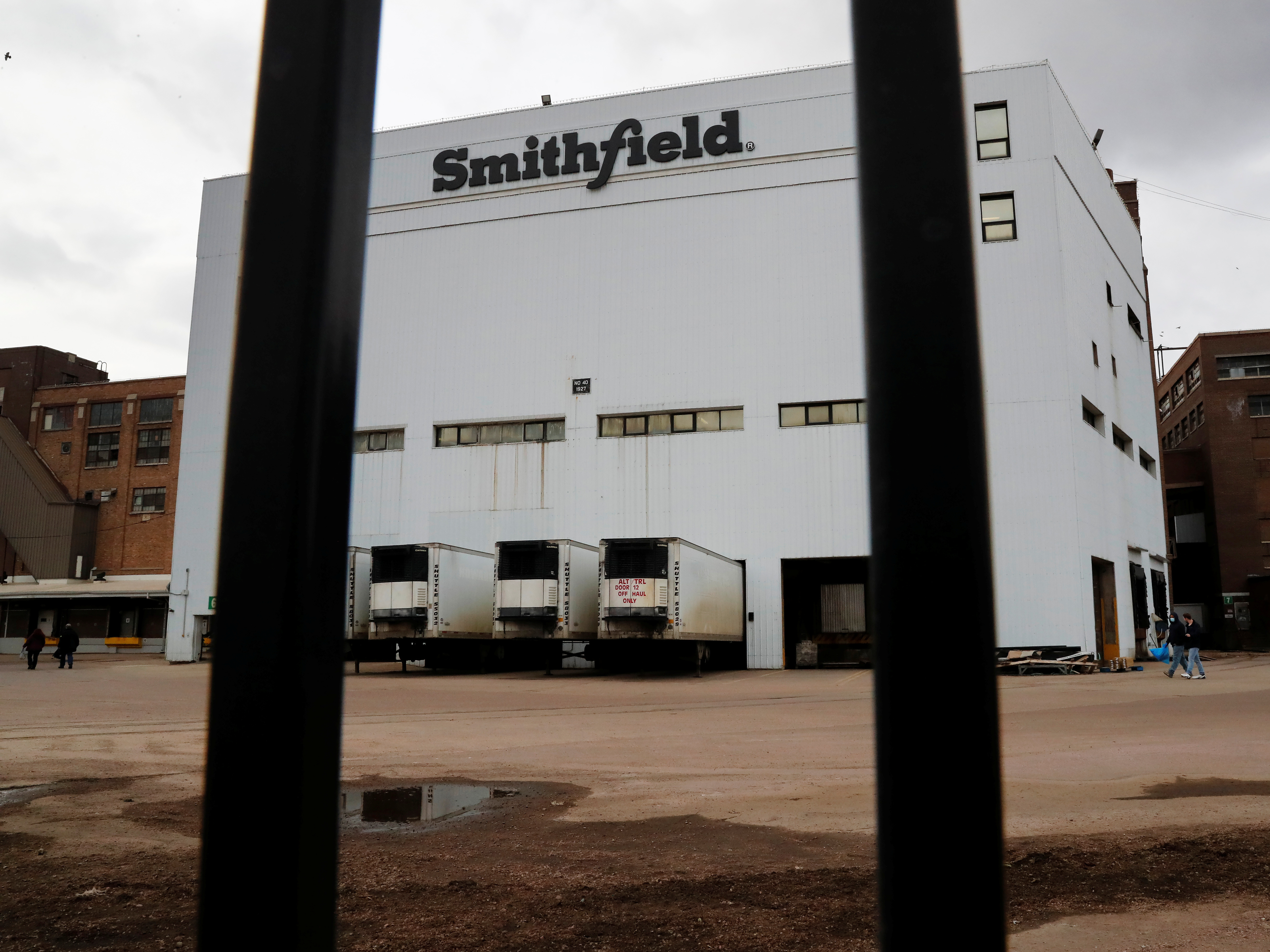 Hundreds of workers tested positive for COVID-19 at a Smithfield Foods hog-processing plant in Sioux Falls, S.D. (Reuters)