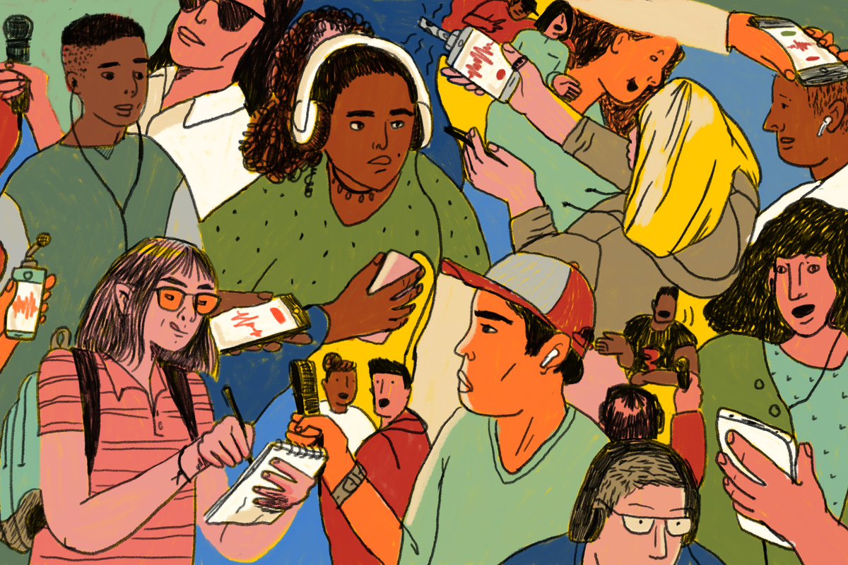 Students and teachers participating in NPR's Student Podcast Challenge can take a topic, a lesson, or a unit they're learning about, and turn it into a podcast between three and 12 minutes long. Winning podcasts will be featured on NPR's Morning Edition and All Things Considered