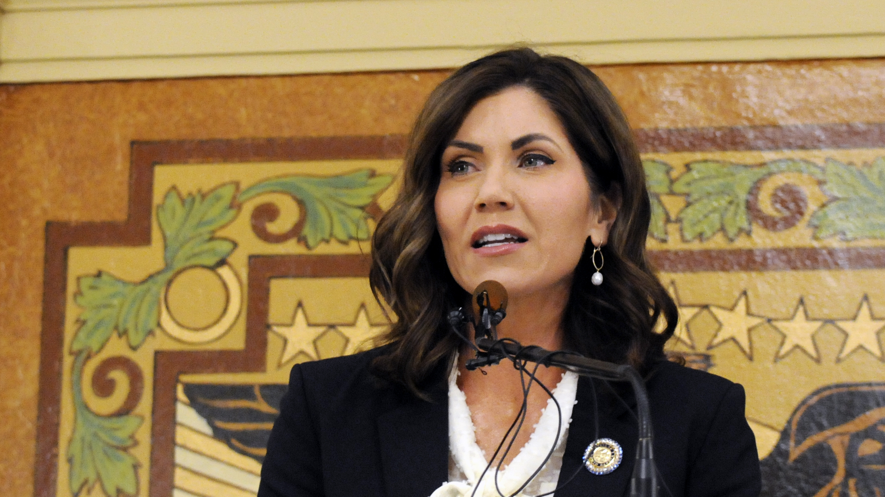 South Dakota Gov. Kristi Noem, who has not issued a statewide stay-at-home order, is demanding tribal leaders remove roadblocks they say have been put in place to protect reservation residents from the coronavirus pandemic.