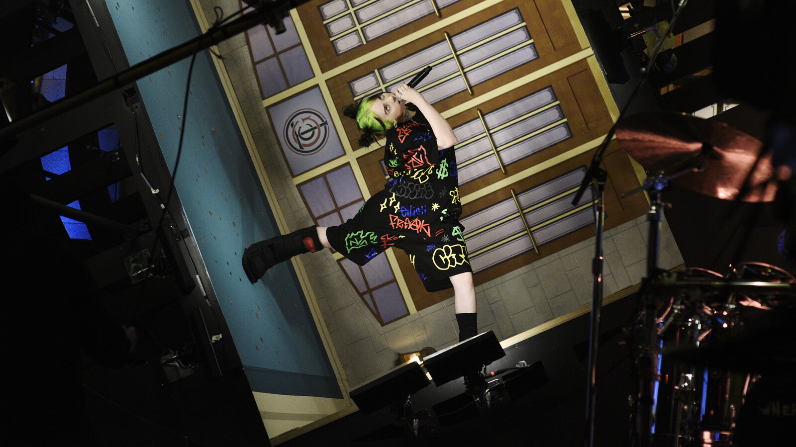 Billie Eilish on SNL