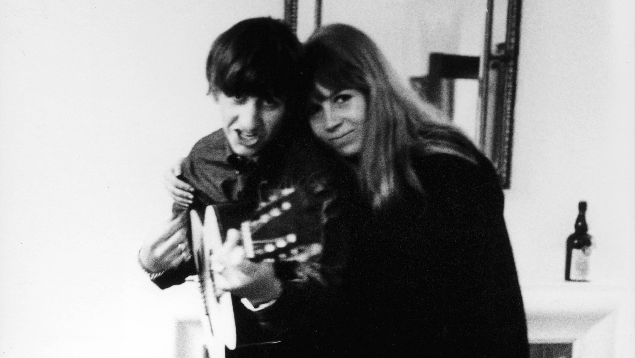 Ringo Starr and Astrid Kirchherr in an undated photo.