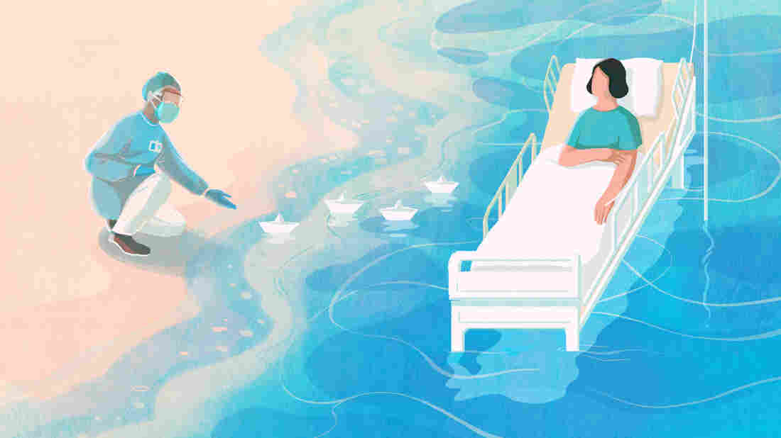 Despite many barriers, a young medical residents learns new ways to comfort his ill hospital patients.